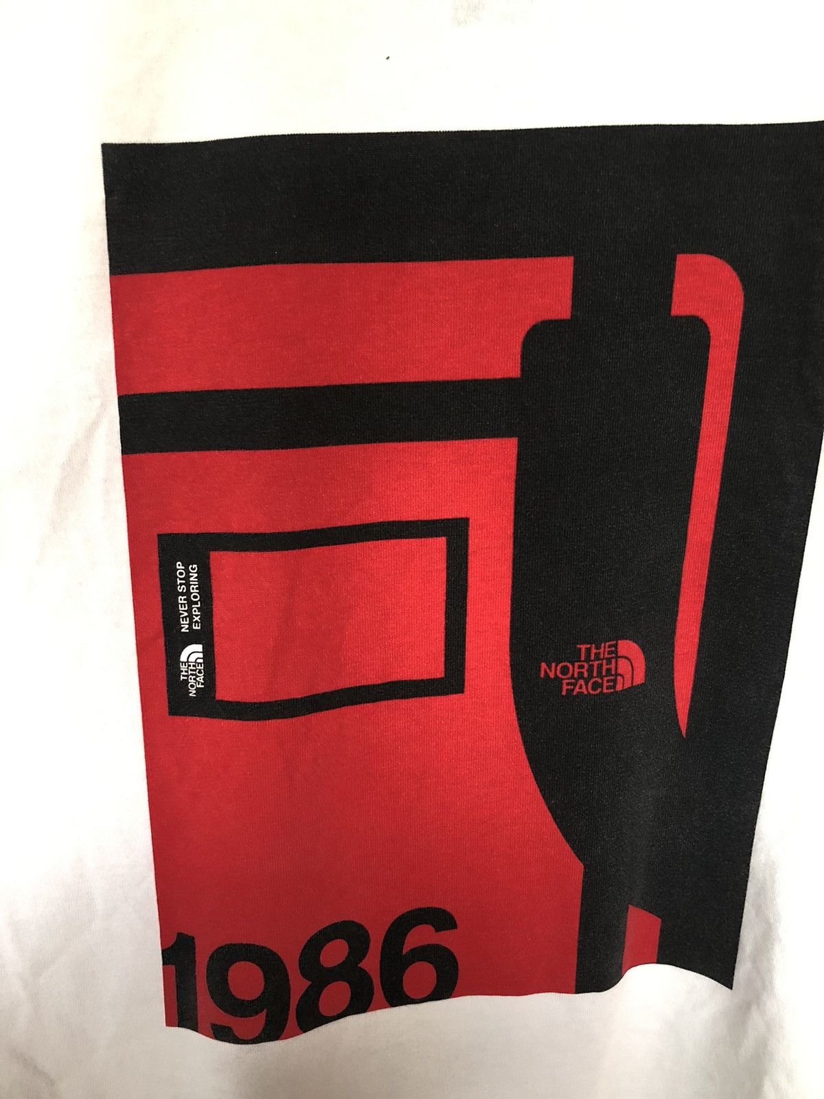 The North Face Vintage The North Face Never Stop Exploring Shirt Tee Size US XL / EU 56 / 4 - 7 Thumbnail