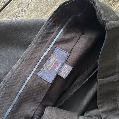Brooks Brothers Brooks Brothers 1818 Madison Men Suit 44L Two Piece Estrato Size 44R - 10 Thumbnail