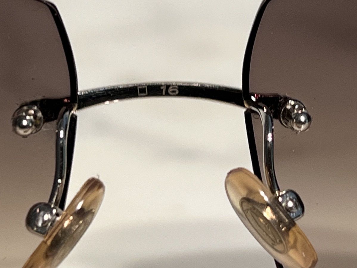 Cartier Cartier Solid 18k White Gold Sunglasses Glasses Size ONE SIZE - 3 Thumbnail