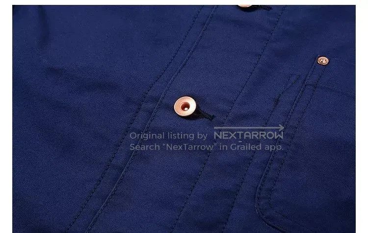 UES Japan UES French Work Jacket Moleskin 13.5oz. Size US L / EU 52-54 / 3 - 4 Thumbnail