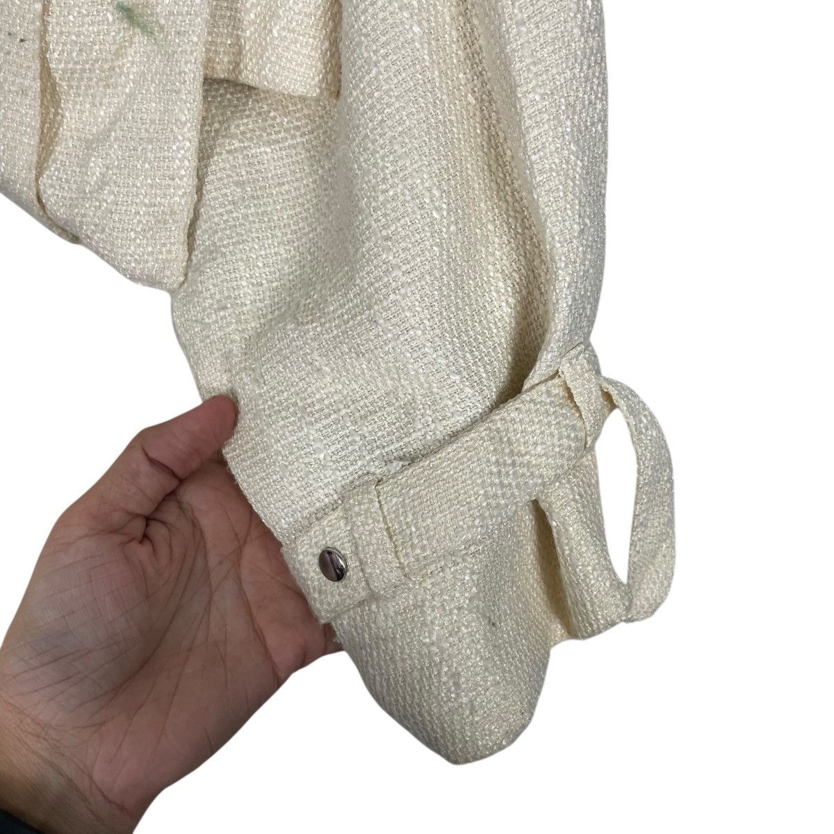Japanese Brand Idem Inspired By Yohji Yamamoto Crop Jacket Size M / US 6-8 / IT 42-44 - 13 Thumbnail
