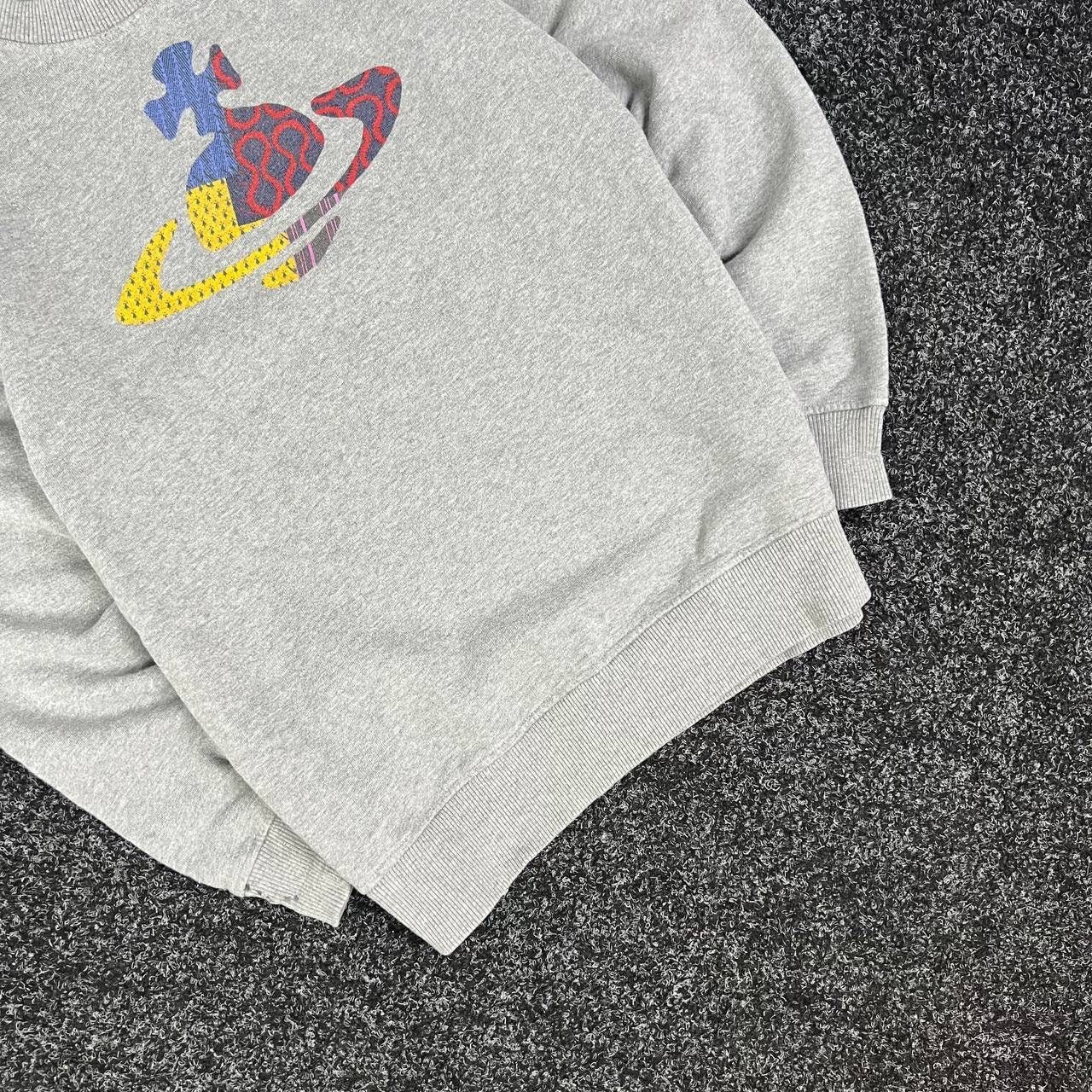 Vivienne Westwood Vivienne Westwood sweatshirt big logo designer avant garde Size US S / EU 44-46 / 1 - 5 Thumbnail