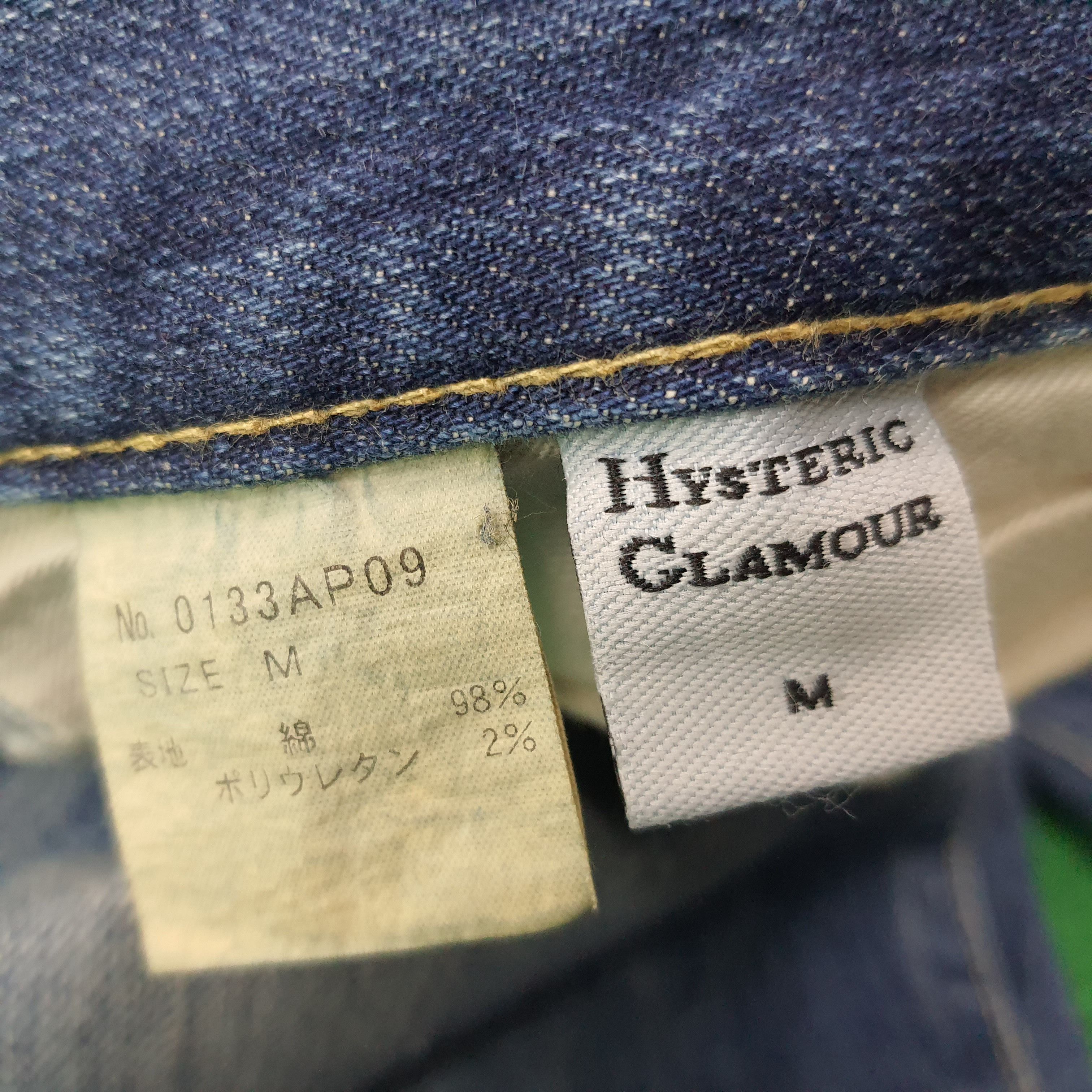 Hysteric Glamour Vintage Hysteric Glamour Japan Brand Custom Jeans C252N20 Size 31" - 8 Thumbnail