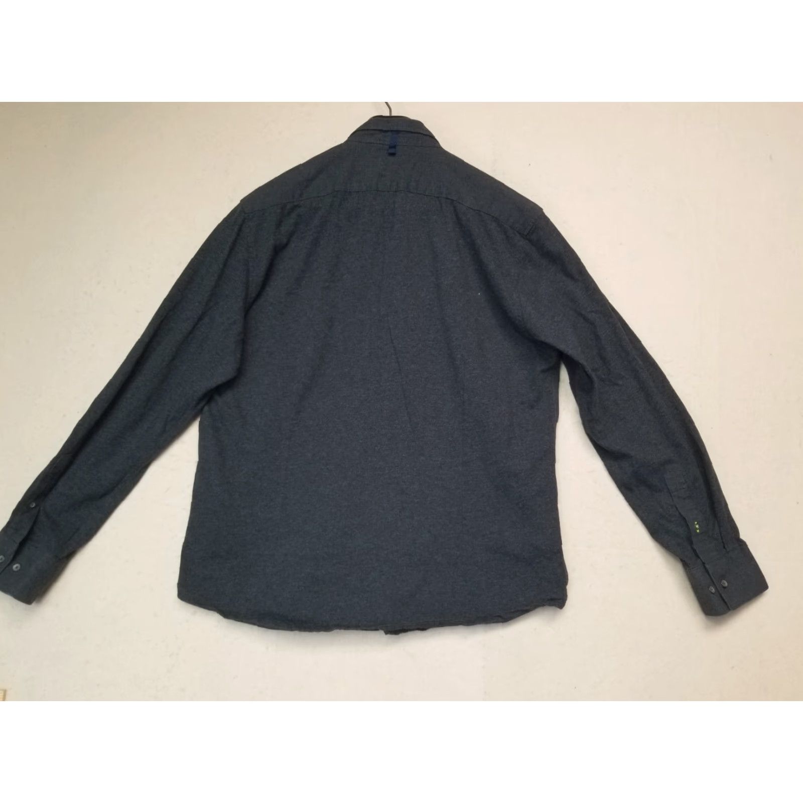 Vintage WRK by Matteo Gottardi Gray Button Up Long Sleeve Men's XL Shirt Size US XL / EU 56 / 4 - 2 Thumbnail