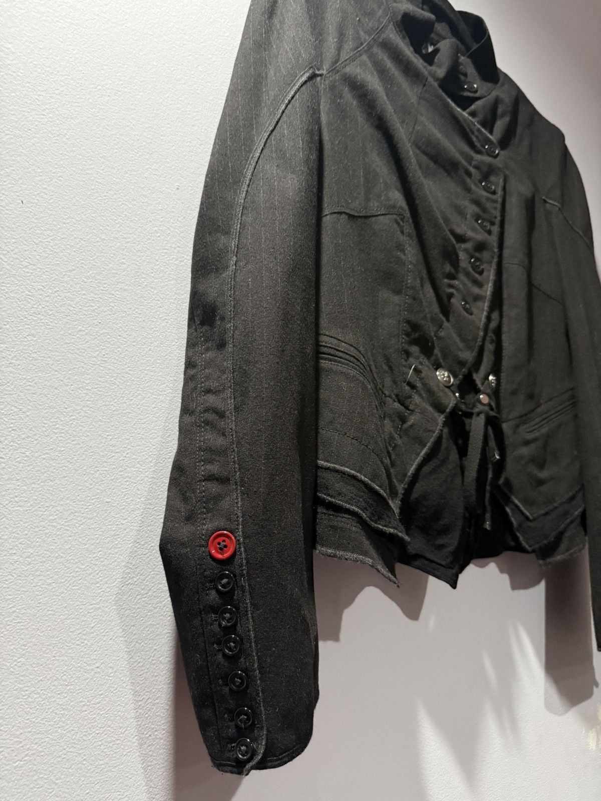 Other Avant-Garde Asymmetric Cropped Jacket Size S / US 4 / IT 40 - 2 Thumbnail