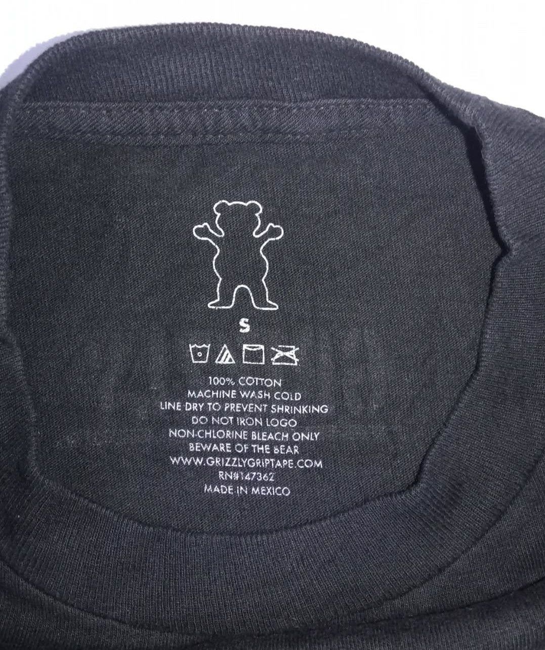 Grizzly Griptape TSHIRT : GRIZZLY GRIPTAPE Size US S / EU 44-46 / 1 - 6 Thumbnail
