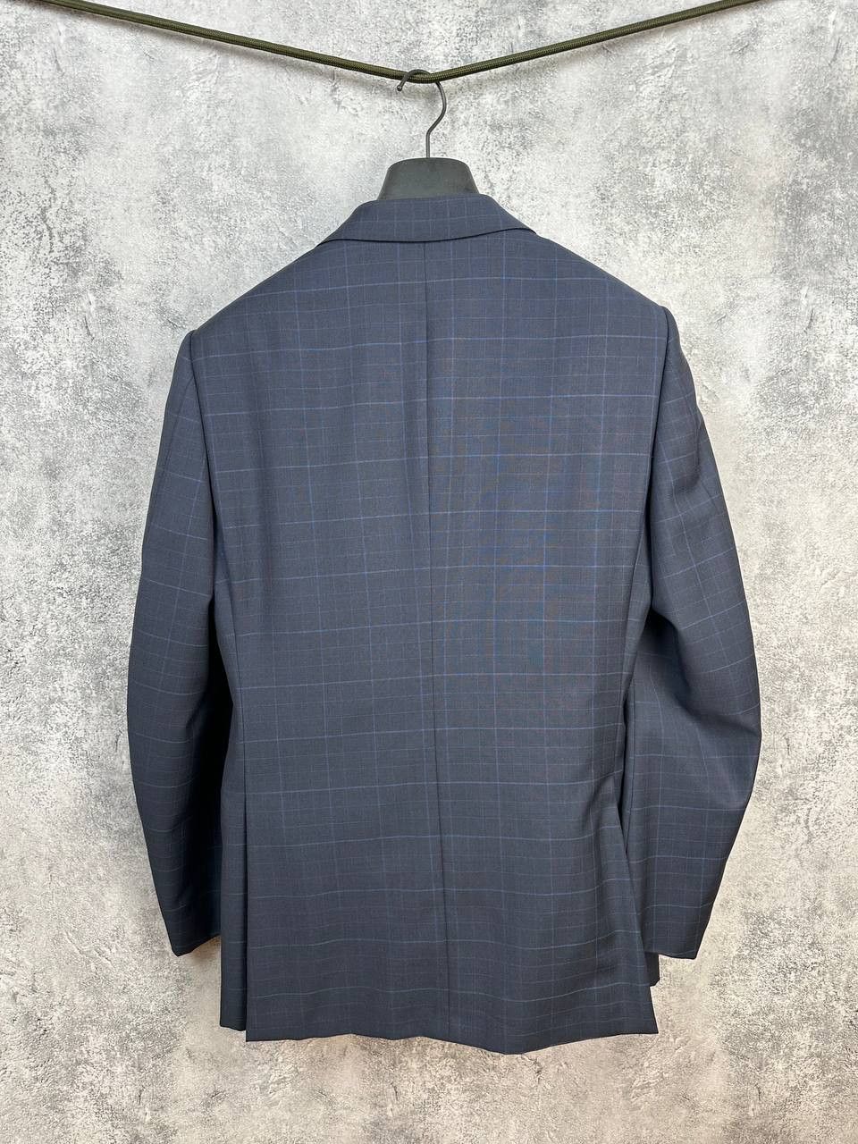 Ermenegildo Zegna RRP €2.500 Emenegildo Zegna "Mila" Abito Suit Wool Check Size 46R - 3 Thumbnail