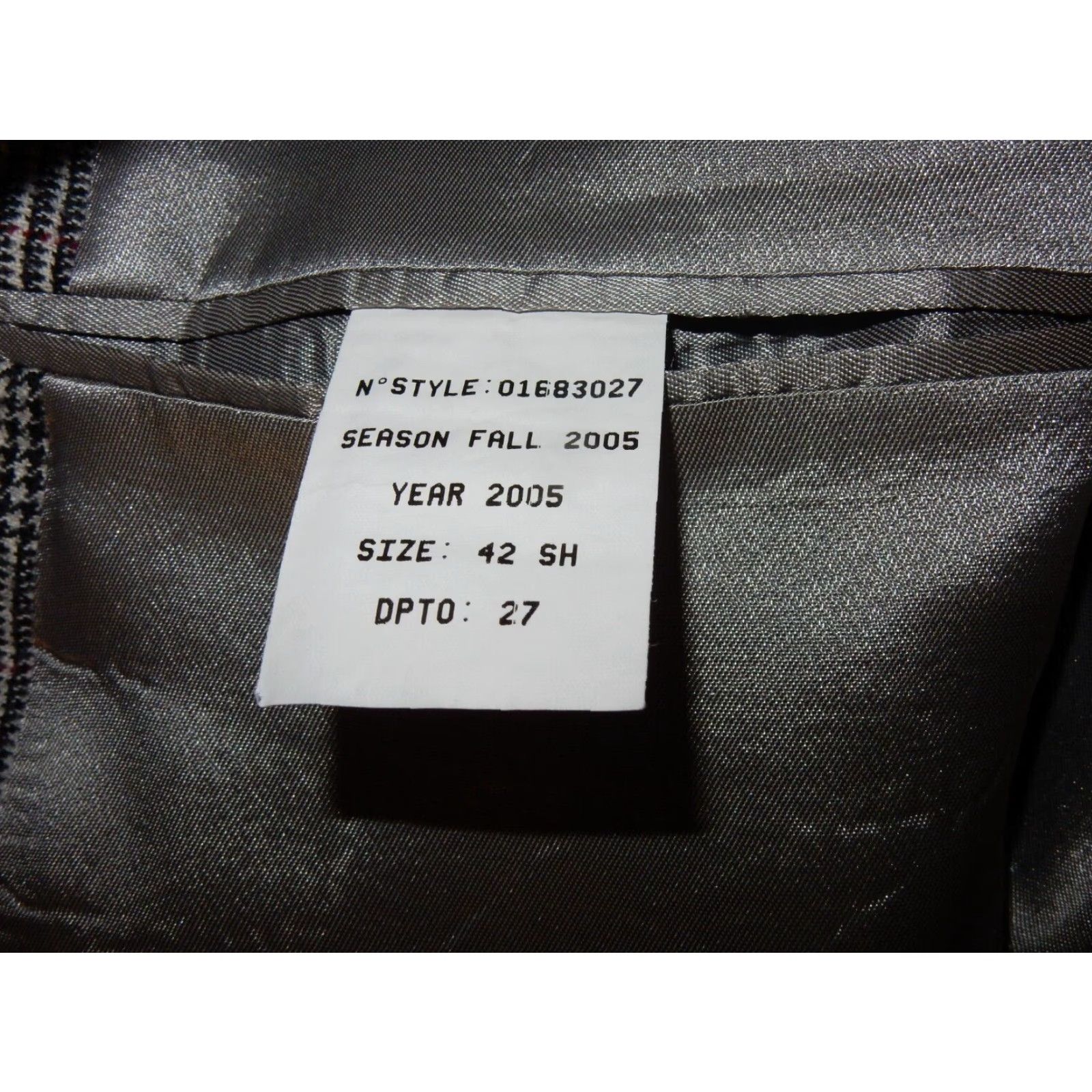 Brooks Brothers VINTAGE Brooks Brothers Men's Sport Coat Blazer Jacket Wool Size 42R Gray Classic Size 42R - 8 Thumbnail