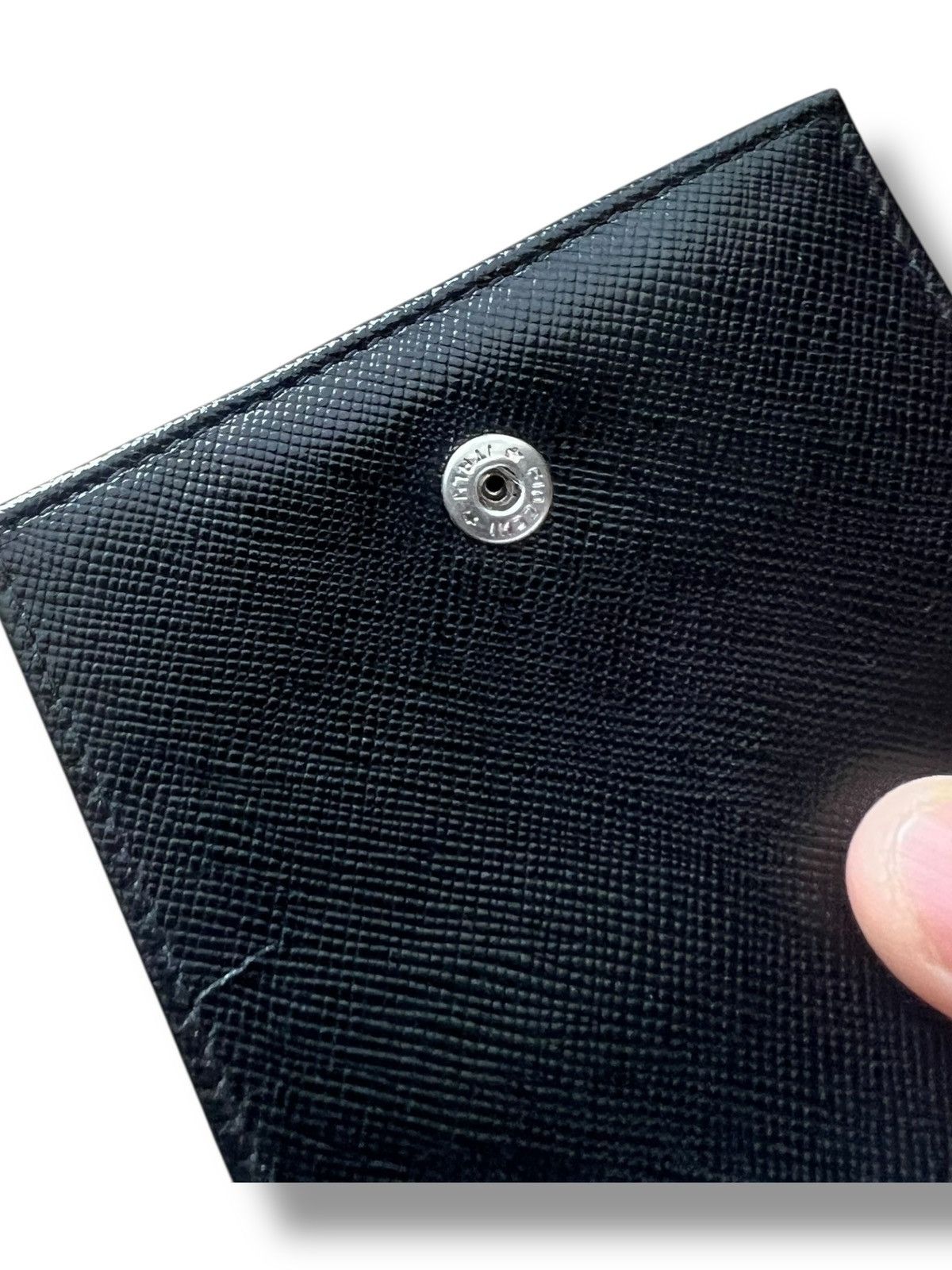 Prada Prada Saffiano Leather Vertical Wallet / Card Holder Size ONE SIZE - 9 Thumbnail