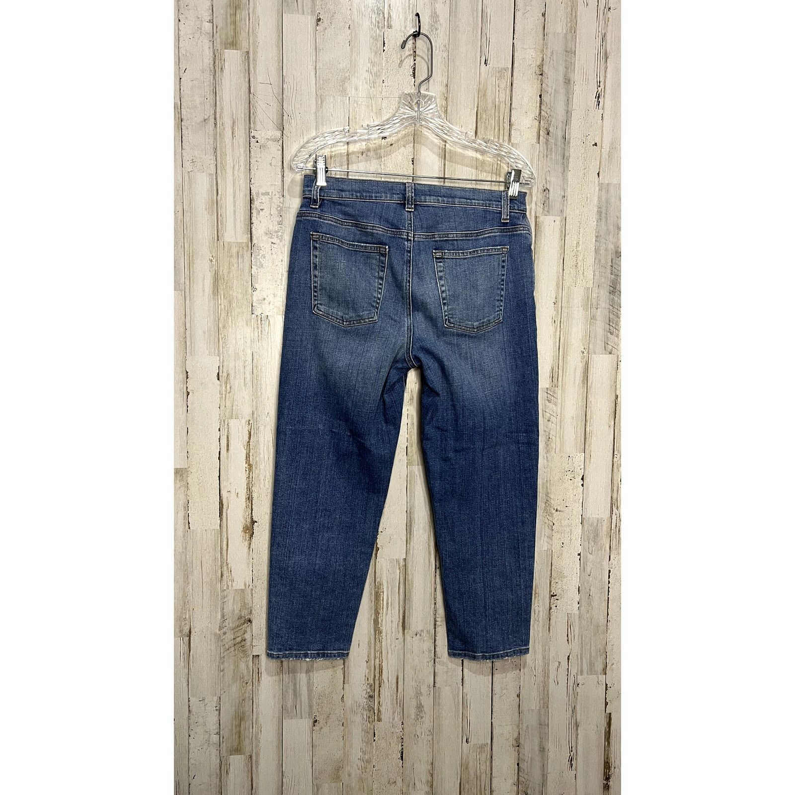 Eileen Fisher Eileen Fisher Women's High Rise Tapered Jeans Blue Denim Size 27" / US 4 / IT 40 - 3 Thumbnail