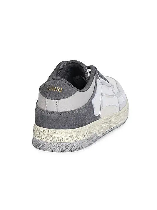 Amiri os11x1225 Distressed Skel Top Low Sneakers in Multicolor Size US 10 / EU 43 - 3 Thumbnail