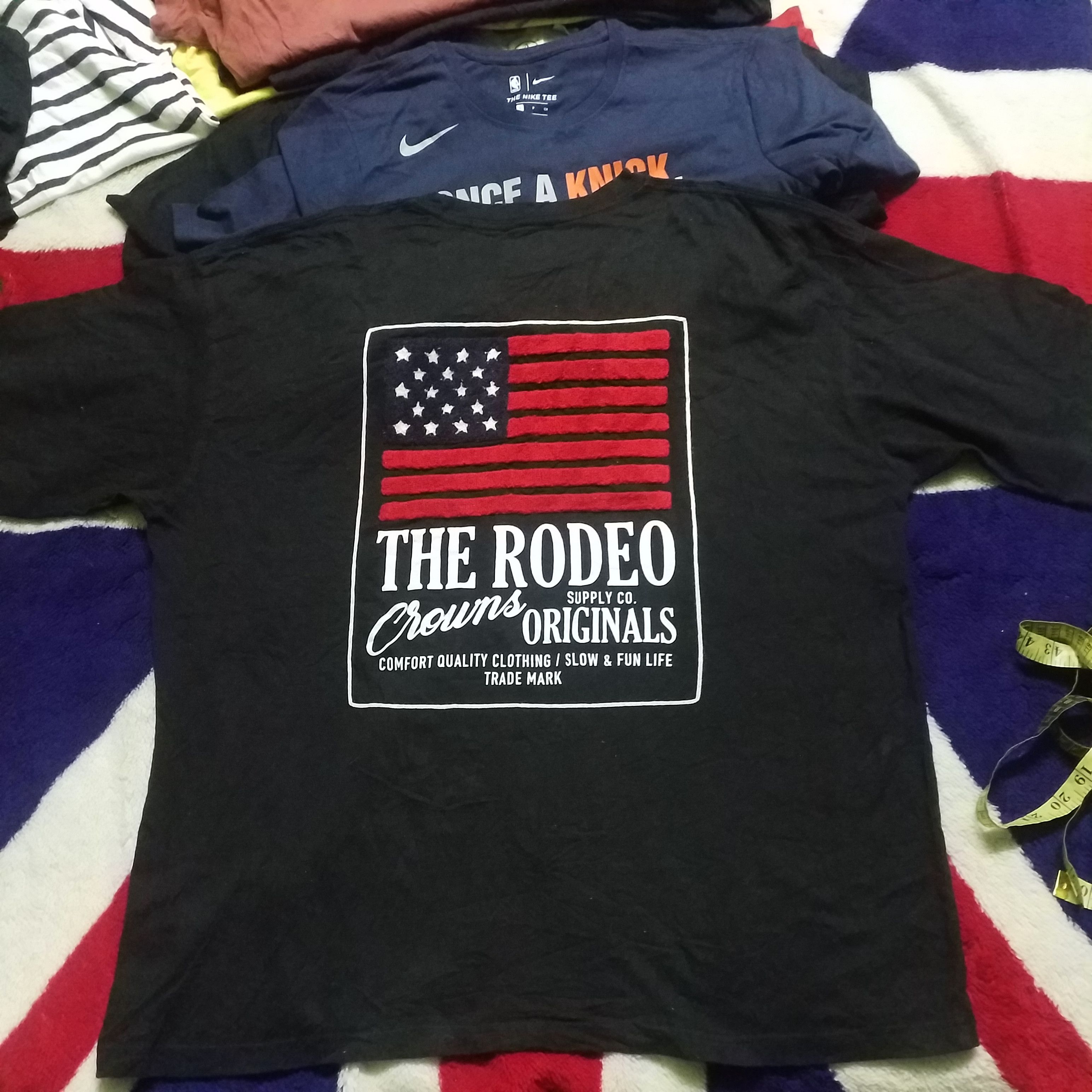 Japanese Brand THE RADEO CROWN AMERICAN FLAG BACK HIT LIKE NEW Size US XXL / EU 58 / 5 - 1 Thumbnail