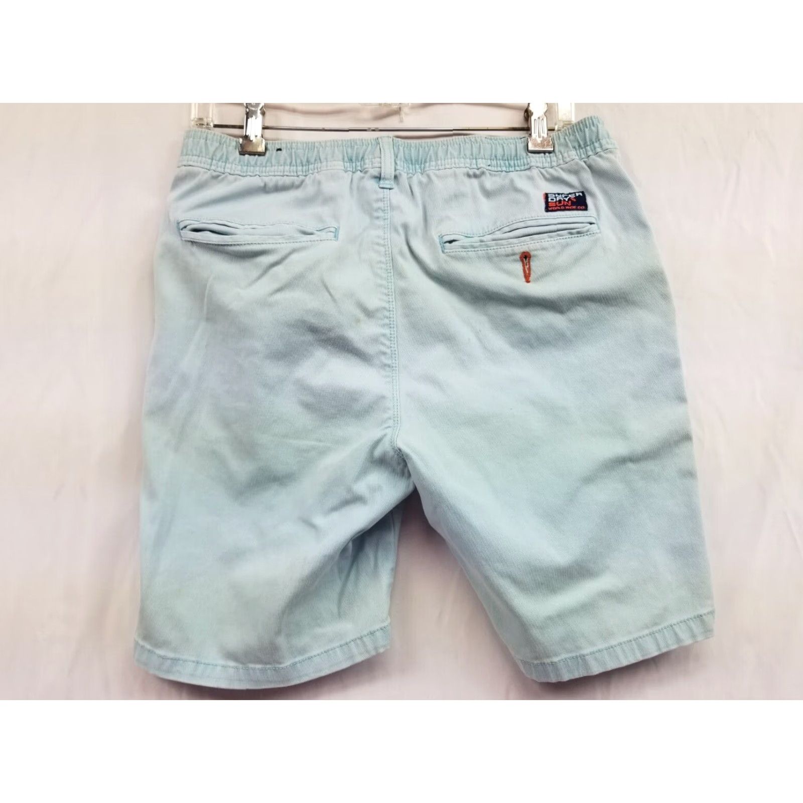 Superdry Superdry Chino Shorts Mens Size 30 Blue Lightweight Drawstrings See All pics Size US 30 / EU 46 - 2 Thumbnail