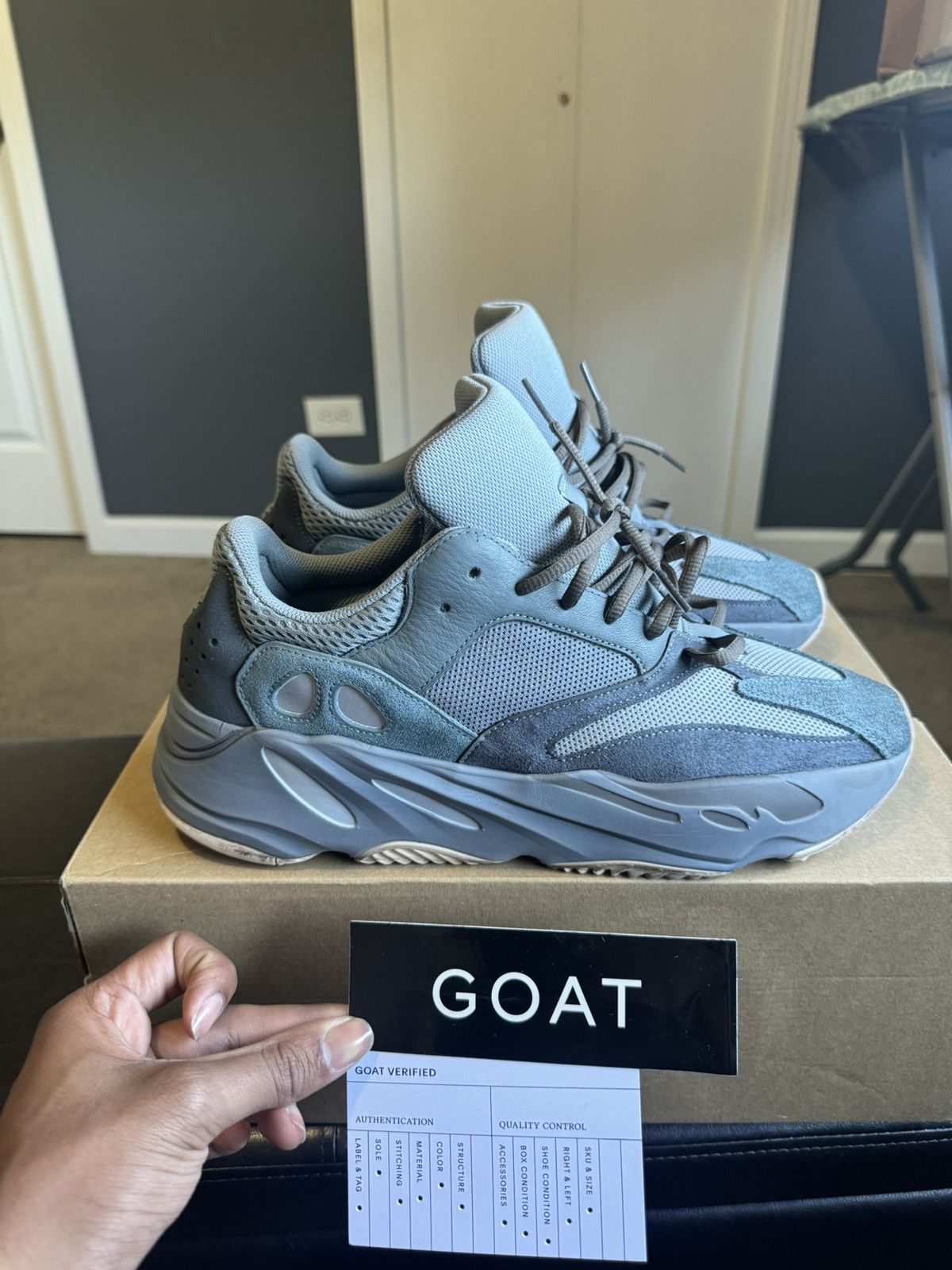 Adidas yeezy boost 700 hi-res blue 2022 sz 12 | Grailed