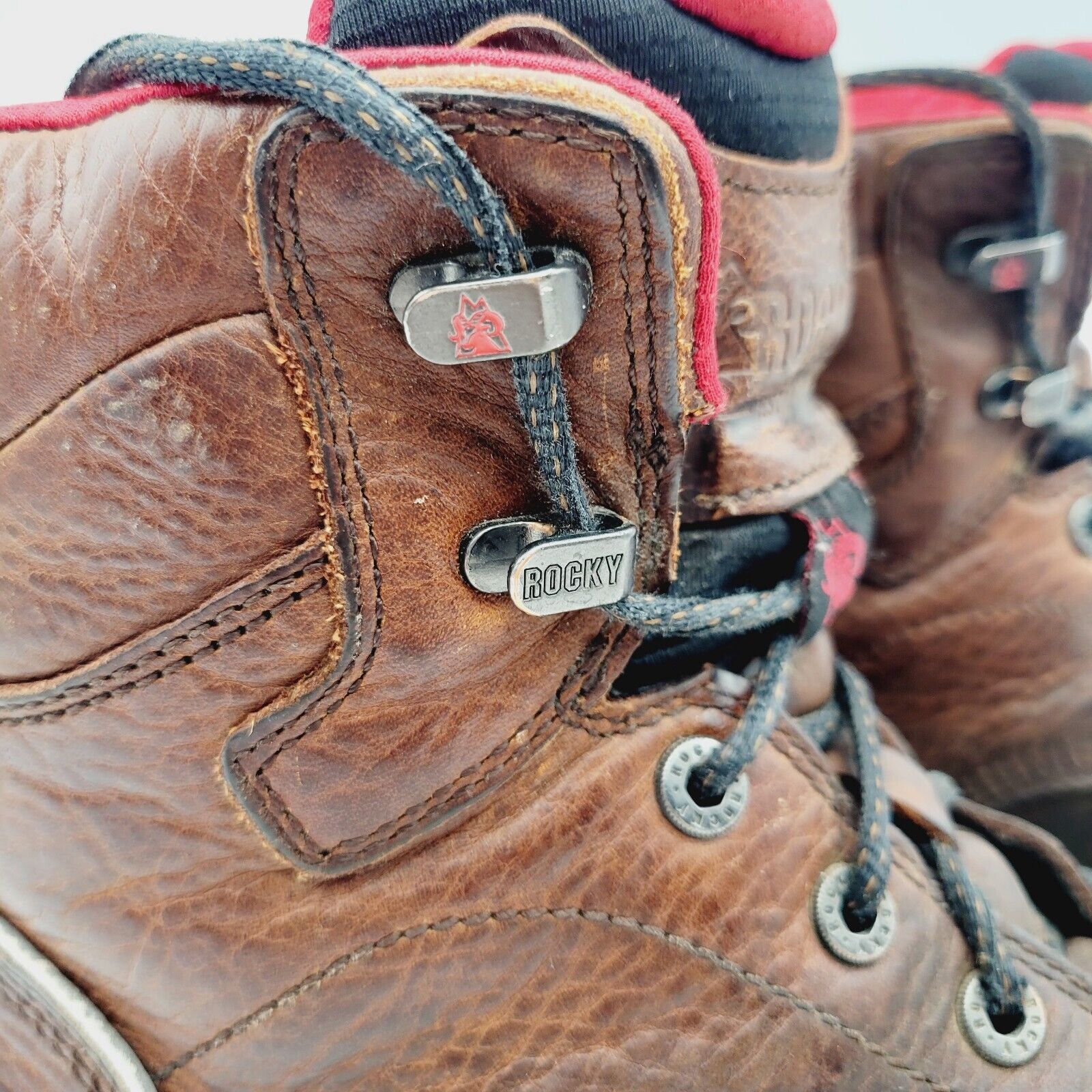 Rocky Rocky Rams Horn Work Safety Boots Waterproof 12 W Size US 12 / EU 45 - 10 Thumbnail