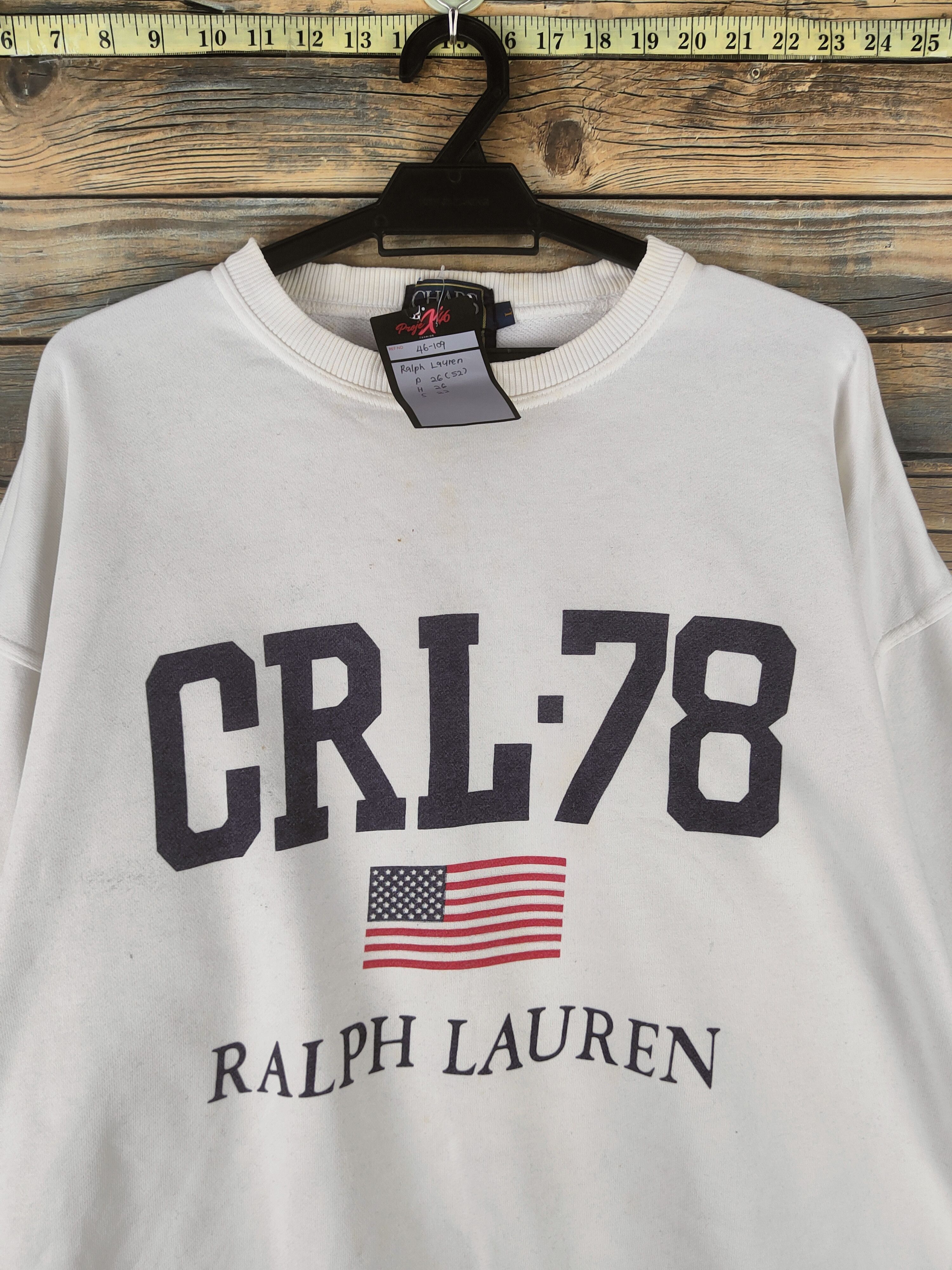 Chaps Ralph Lauren DL Chaps Ralph Lauren White Sweatshirts #46-109 Size US L / EU 52-54 / 3 - 2 Thumbnail