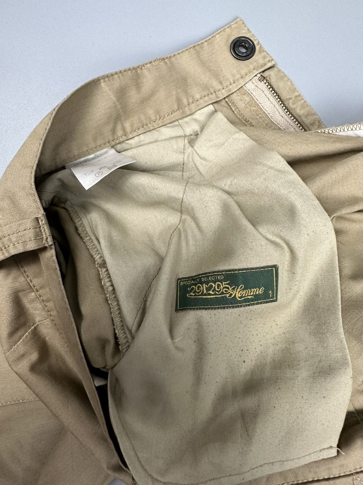 If Six Was Nine × Le Grande Bleu (L.G.B.) 291295 Homme Bondage Multi Pocket Cargo Pant Size US 31 - 12 Thumbnail