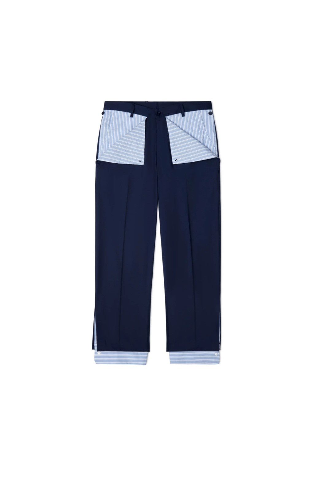 KidSuper KIDSUPER CUFF PANTS (NAVY) Size US 30 / EU 46 - 3 Thumbnail