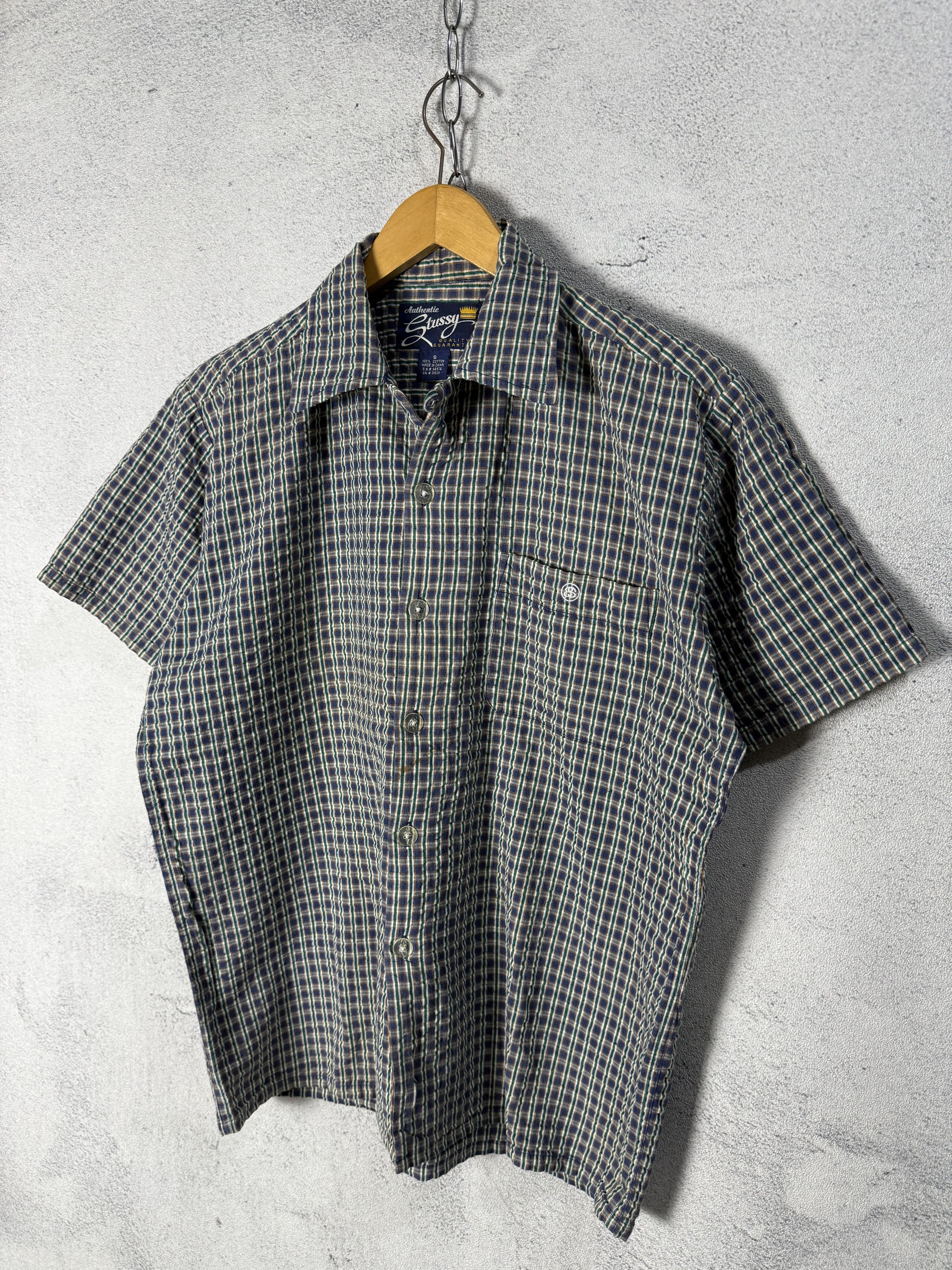 Stussy Vintage Stussy Plaid Shirt Size US S / EU 44-46 / 1 - 2 Thumbnail
