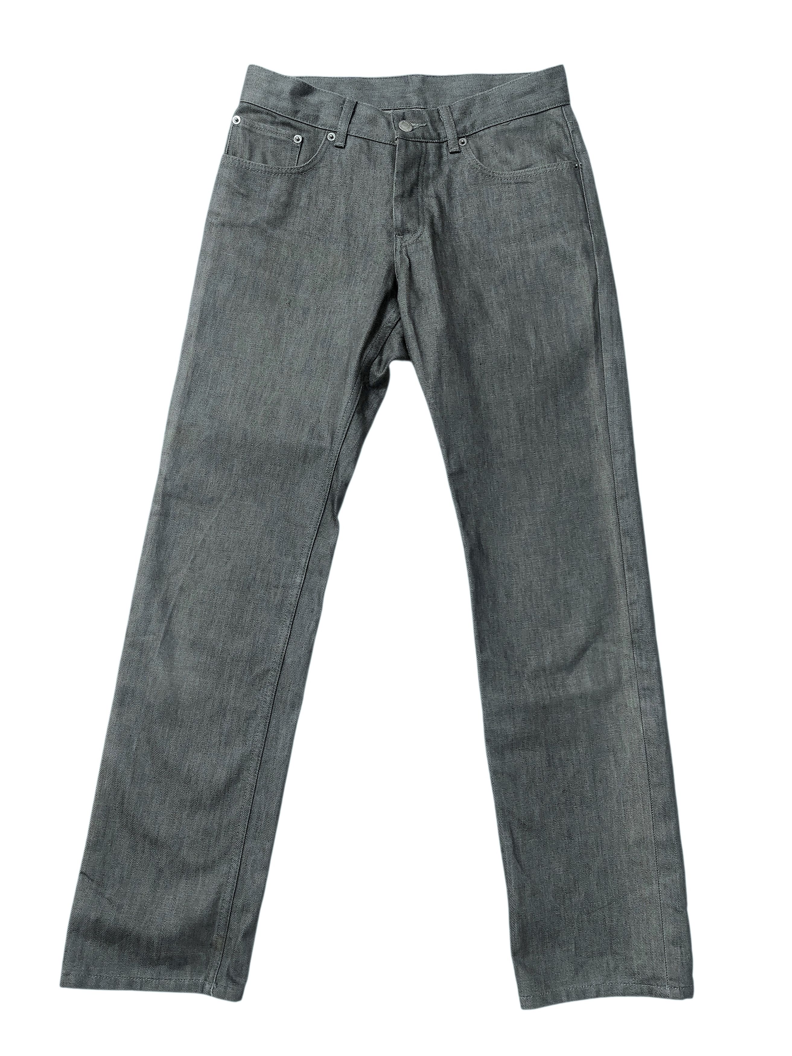 Helmut Lang Helmut Lang withe cotton classic low waist boot cut