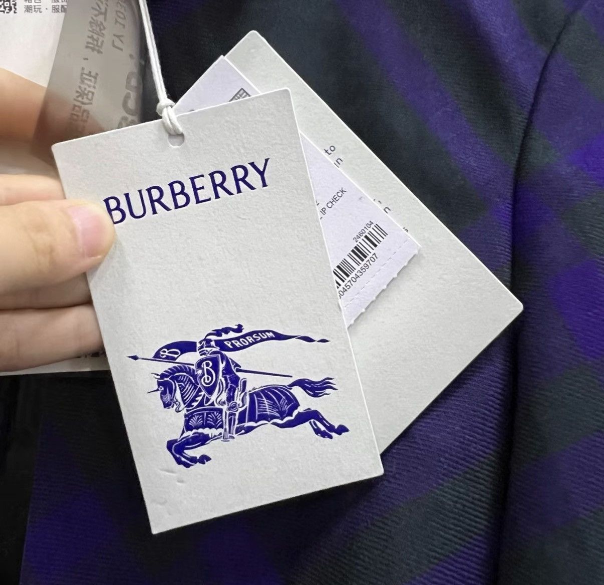 Burberry Burberry Check Printed Collared Long-sleeve Dress J41 Size XXS / US 00 / IT 34 - 5 Thumbnail