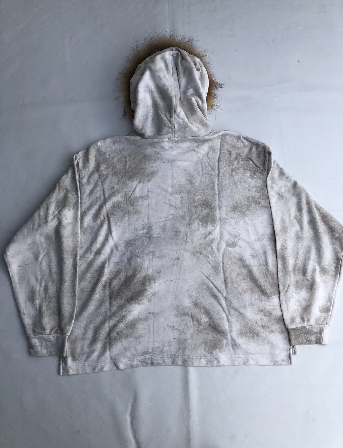 If Six Was Nine × Japanese Brand × Le Grande Bleu (L.G.B.) Japanese Faux Fur Hoodie Ifsixwasnine LGB Style Size US M / EU 48-50 / 2 - 2 Thumbnail