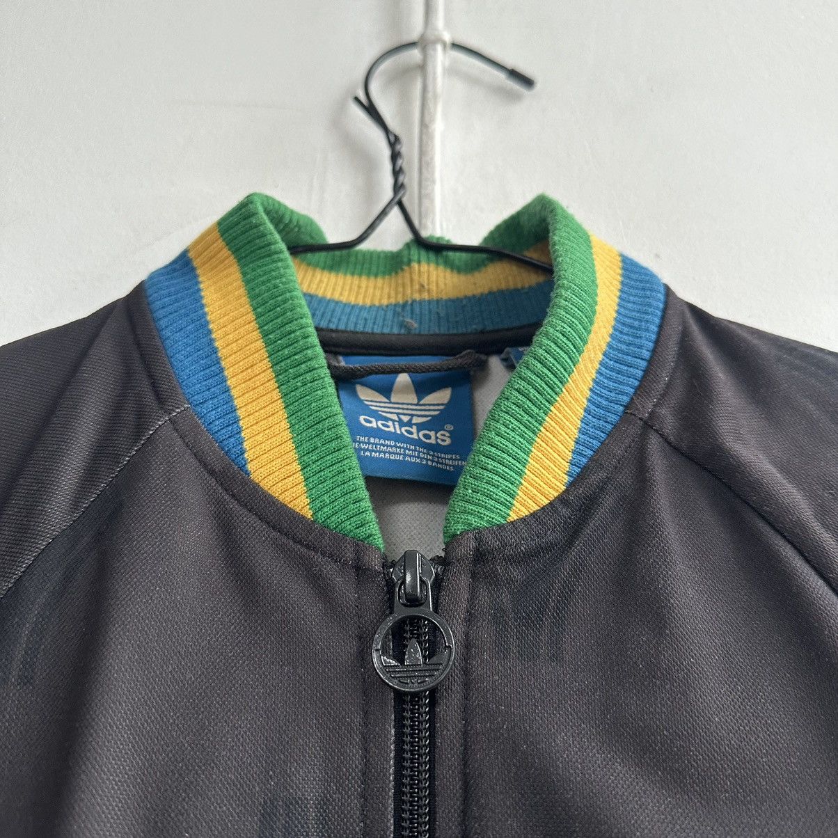 Adidas Adidas Brasil World Cup tracksuit top jacket rare Size US M / EU 48-50 / 2 - 9 Thumbnail