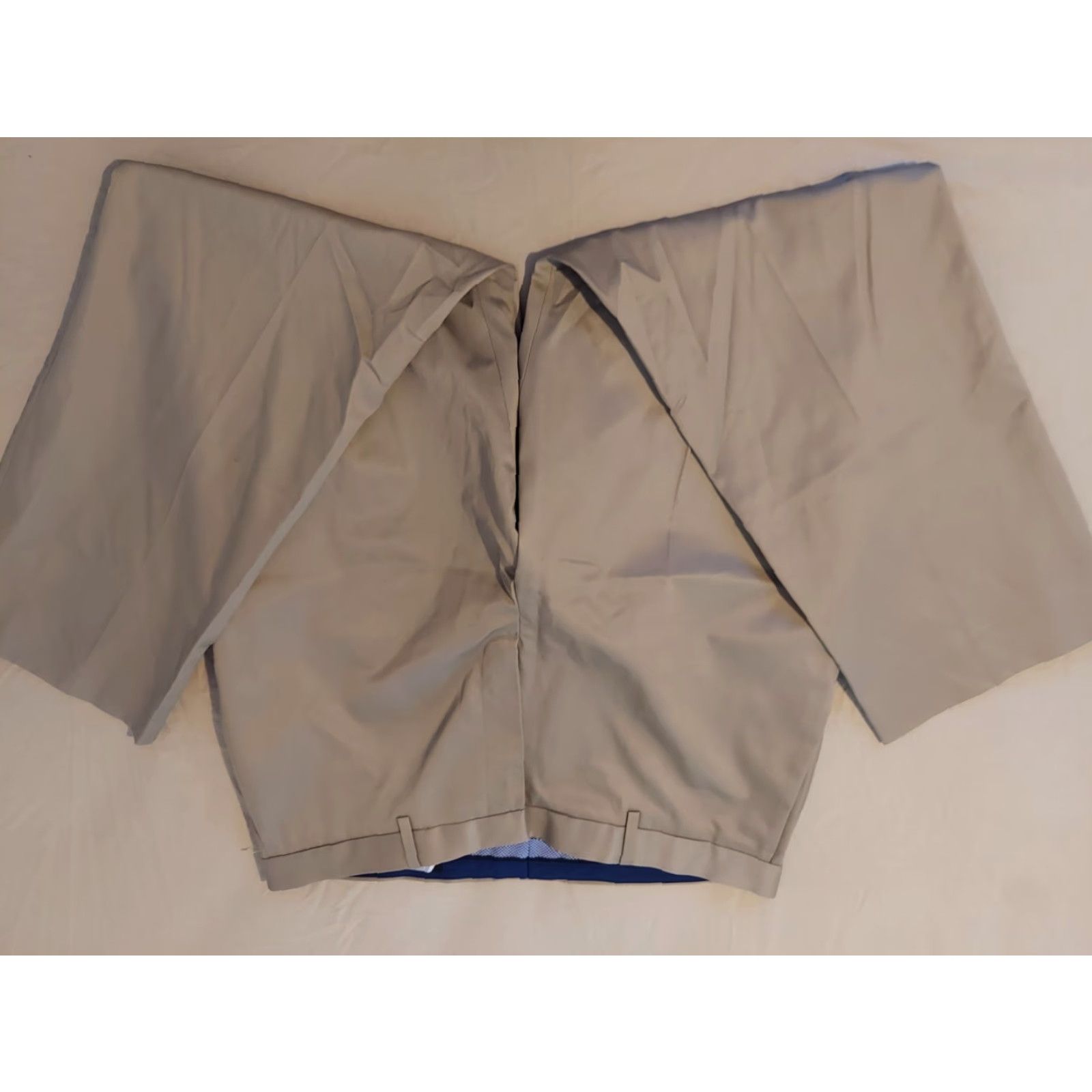 Banana Republic Banana Republic Pants Chino Flat Front 38x32 Beige Wool Cotton Slant Pockets Mens Regular Mid Rise Casual Clothing Size US 38 / EU 54 - 2 Thumbnail