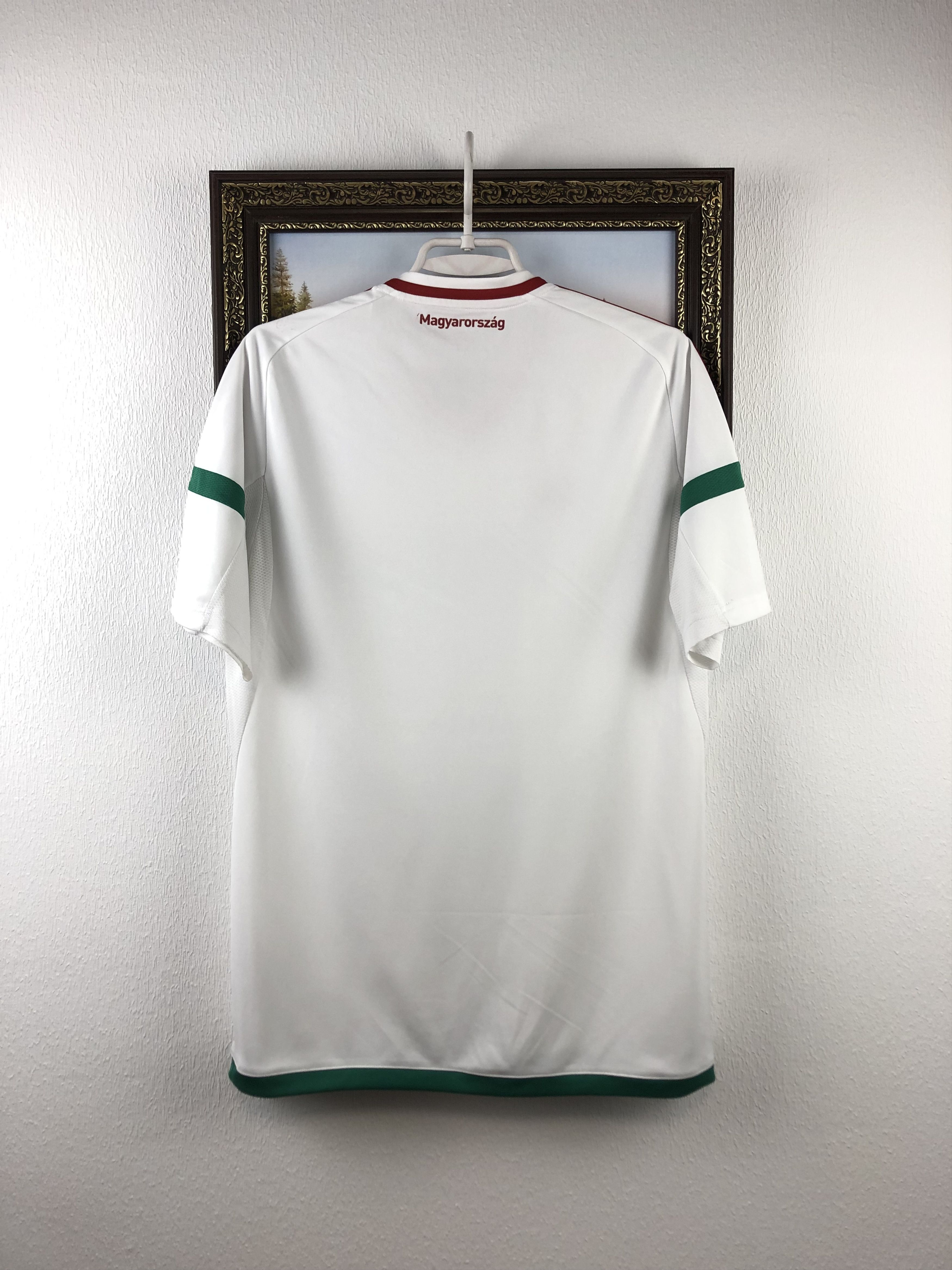 Adidas Hungary football shirt 2016 Soccer Jersey National Team Rare Size US M / EU 48-50 / 2 - 15 Thumbnail