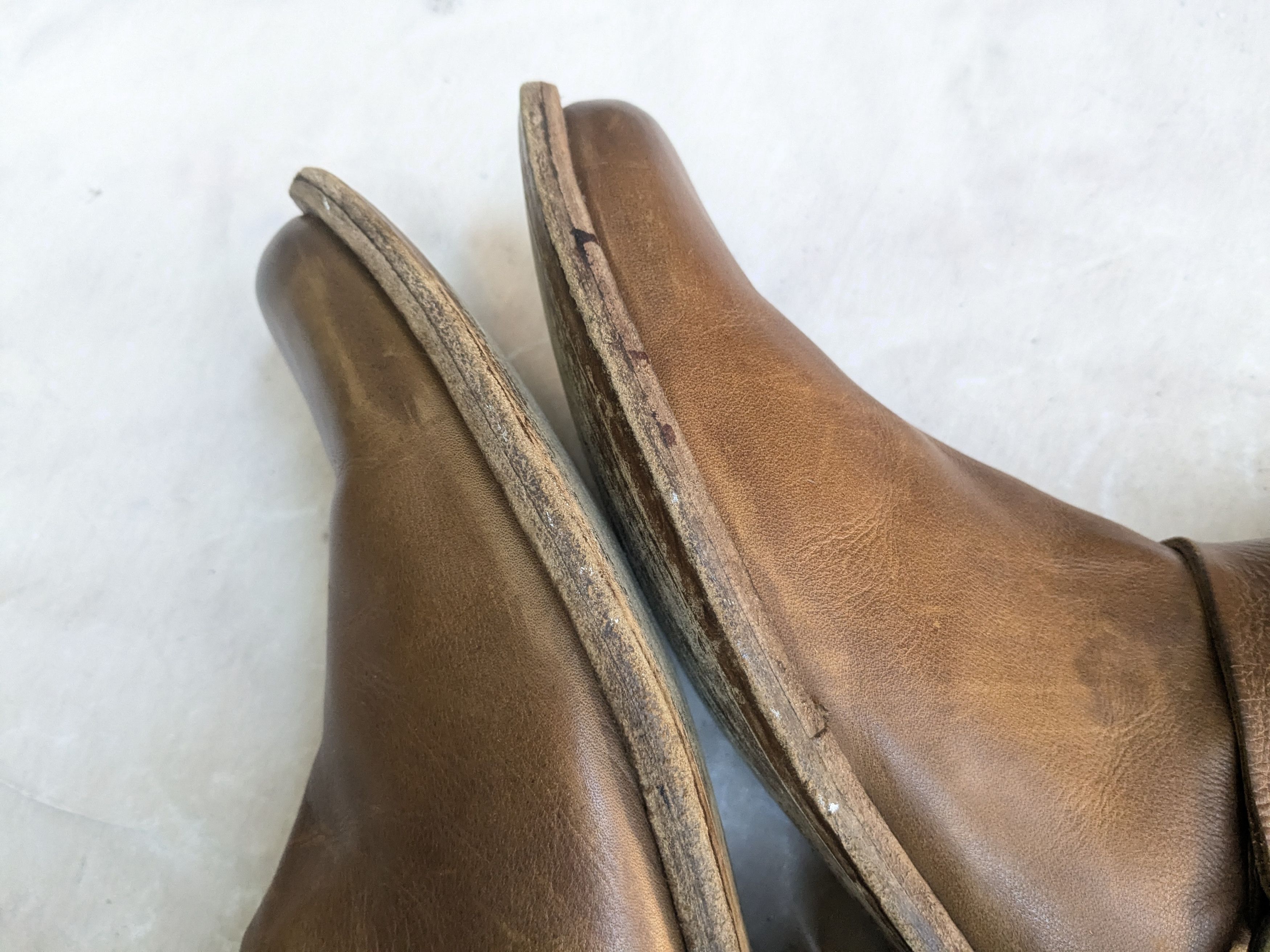 Frye Frye Harness Boots Brown Leather 11 D Leather Buckle Size US 11 / EU 44 - 10 Thumbnail