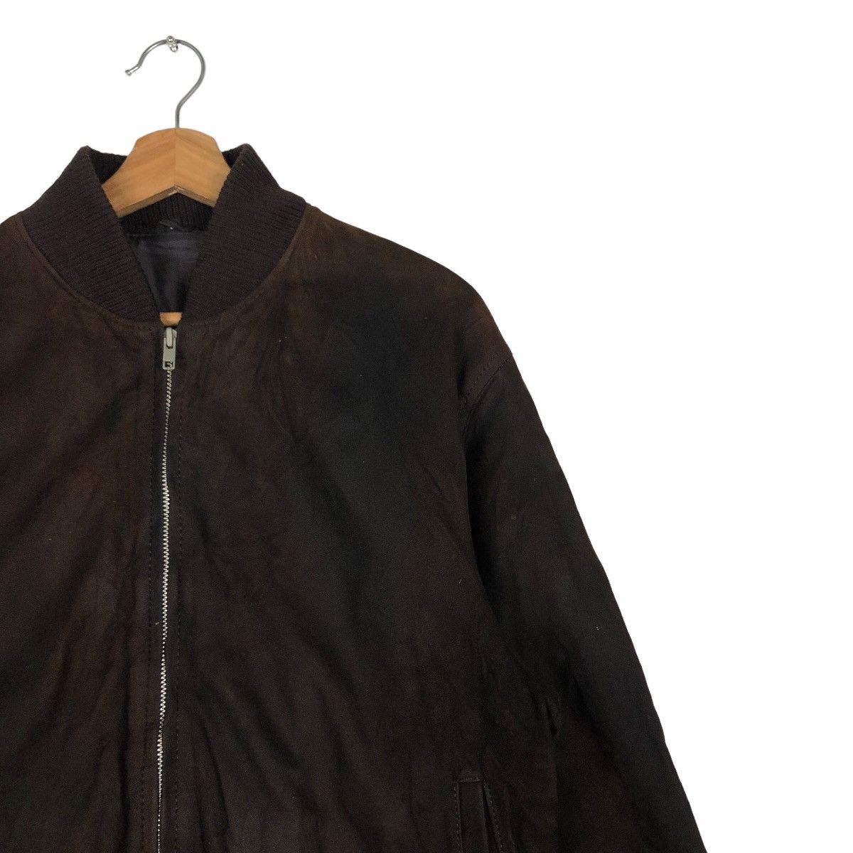Japanese Brand 🔥Vintage Issey Miyake Design Bomber Jacket Japan Made Size US L / EU 52-54 / 3 - 6 Thumbnail