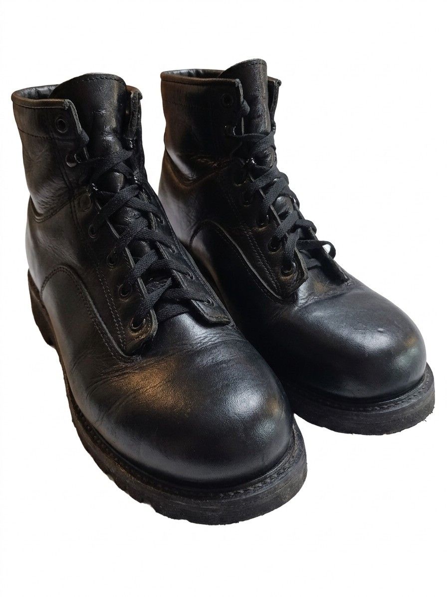 Other Vintage Canadian Military Black Combat Boots Size US 11 / EU 44 - 11 Thumbnail