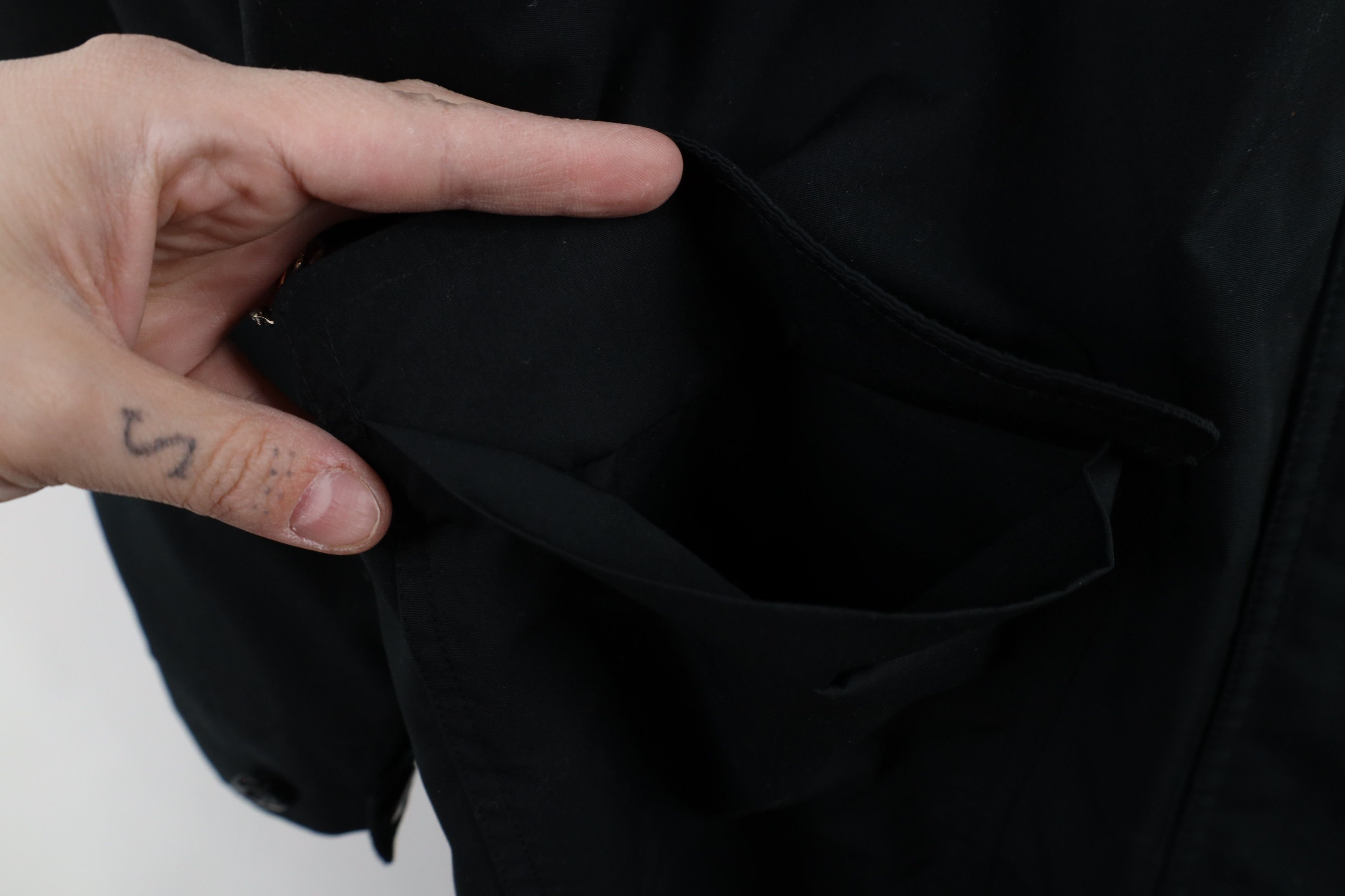 L.L. Bean × Vintage Vintage 90s LL Bean Quilted Wool Lined Car Jacket Coat Size L / US 10 / IT 46 - 6 Thumbnail