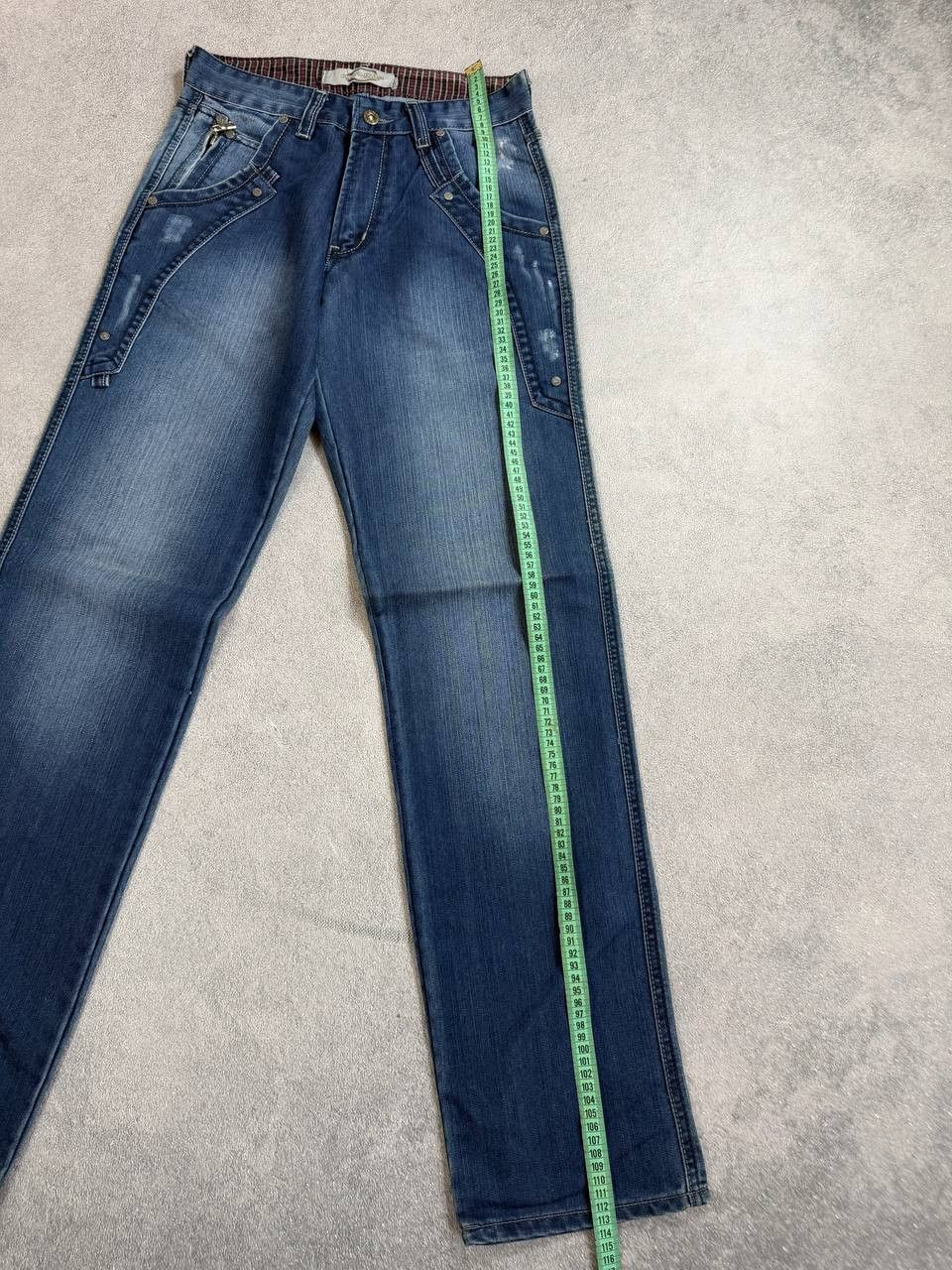 Hedi Slimane 00s Hedi Slimane Dior Style Archive Baggy Y2K Denim jeans Size US 31 - 11 Thumbnail