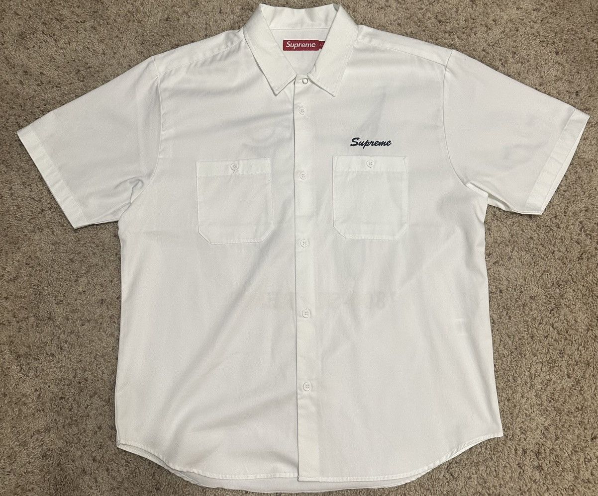 Supreme SUPREME X AOI EYES WORK SHIRT SIZE LARGE Size US L / EU 52-54 / 3 - 1 Thumbnail