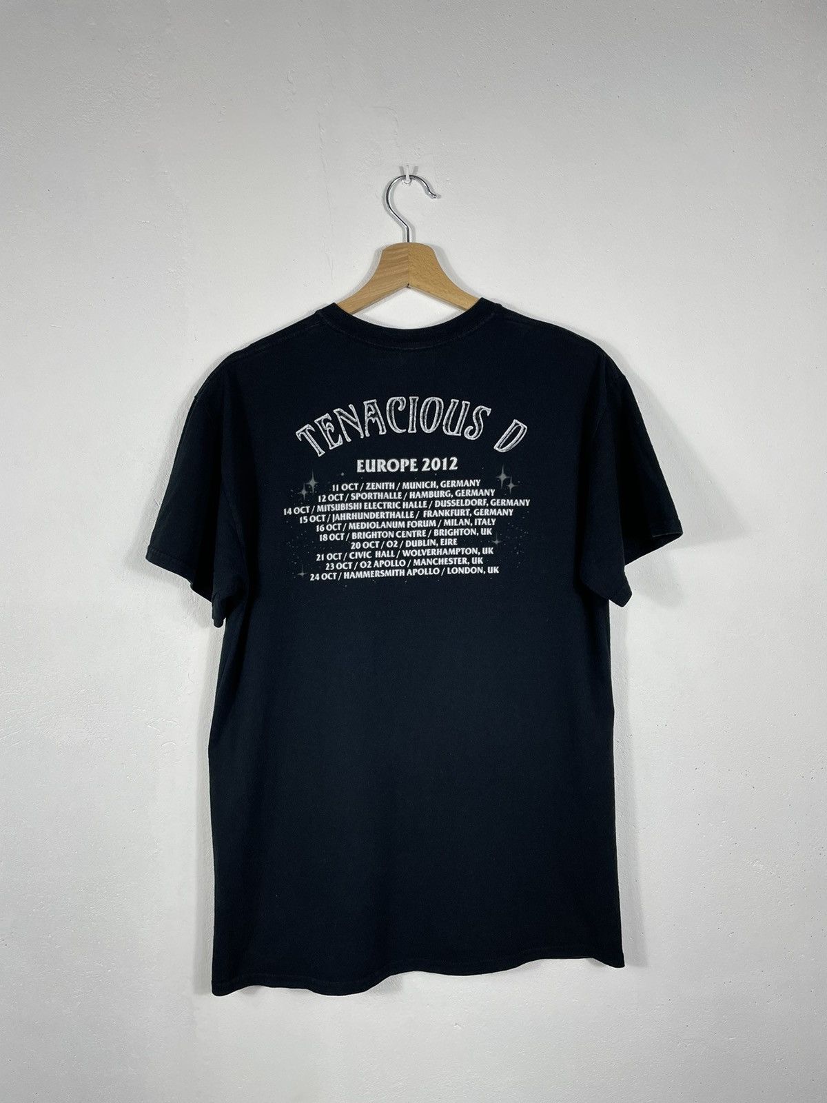 Band Tees × Vintage RETRO 00s TENACIOUS D T SHIRT TEE ROCK METAL BAND Size US M / EU 48-50 / 2 - 7 Thumbnail