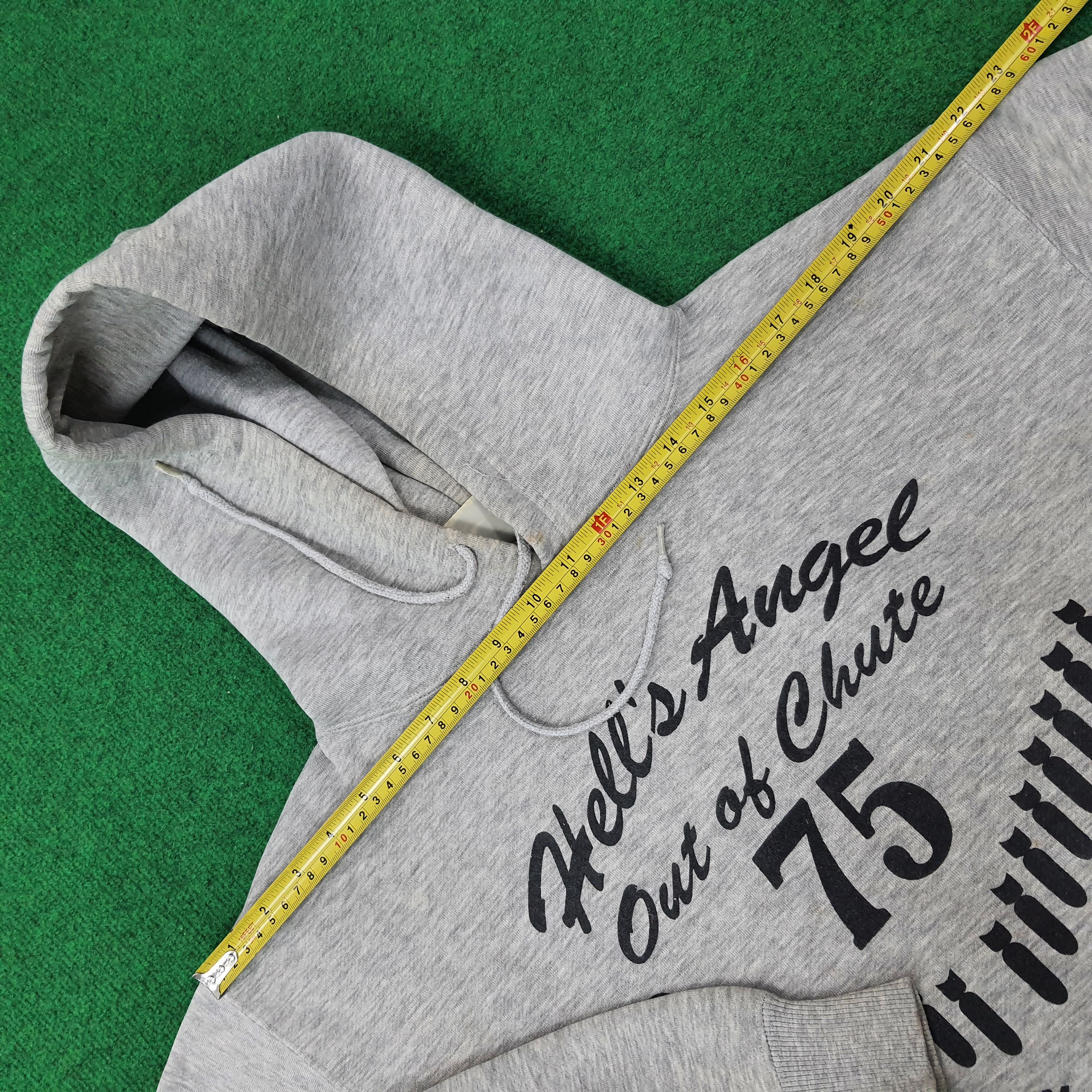 Avirex Vintage Avirex USA Hell's Angel Hoodie C227N5 Size US L / EU 52-54 / 3 - 7 Thumbnail