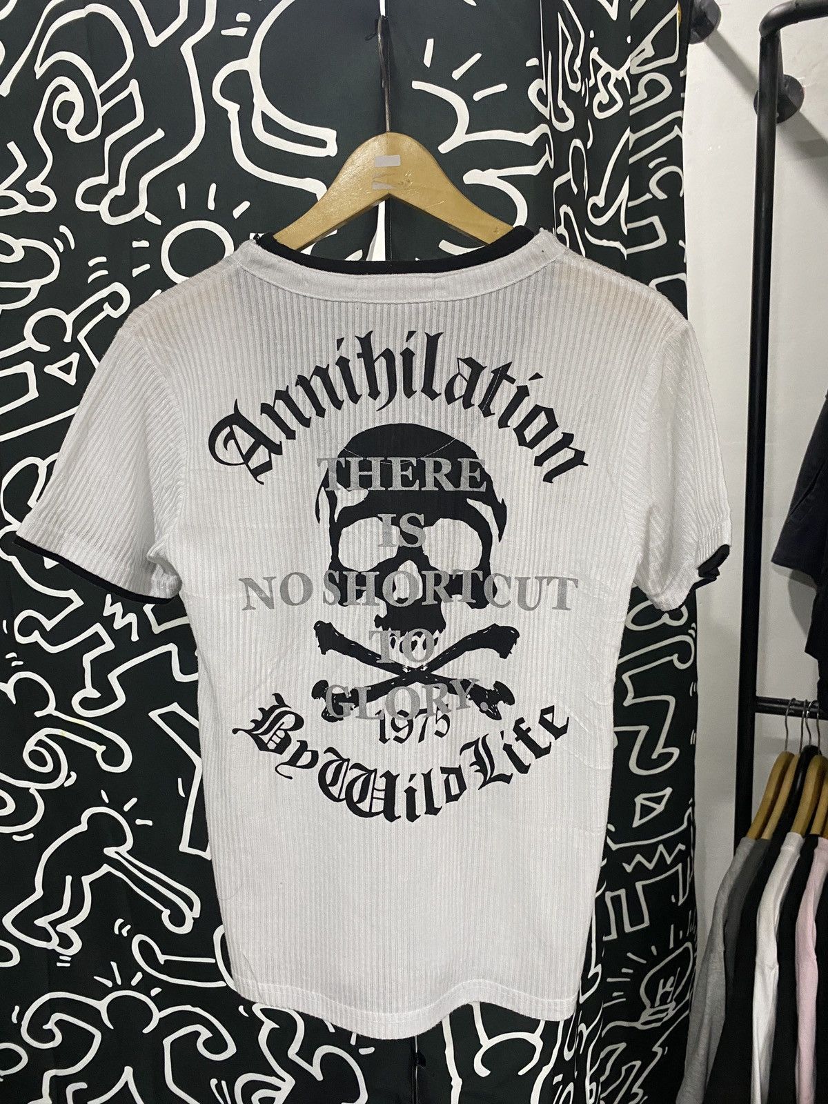 Japanese Brand Mild Life poem tshirt Size US M / EU 48-50 / 2 - 6 Thumbnail
