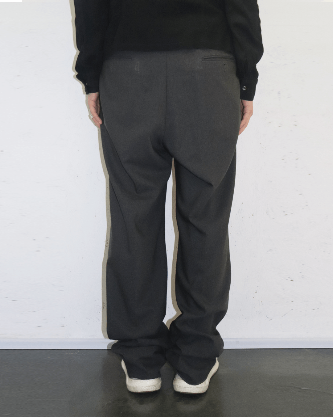 Armani Collezioni Armani Collezioni 90s One Tuck Wide Slacks Size US 34 / EU 50 - 4 Thumbnail