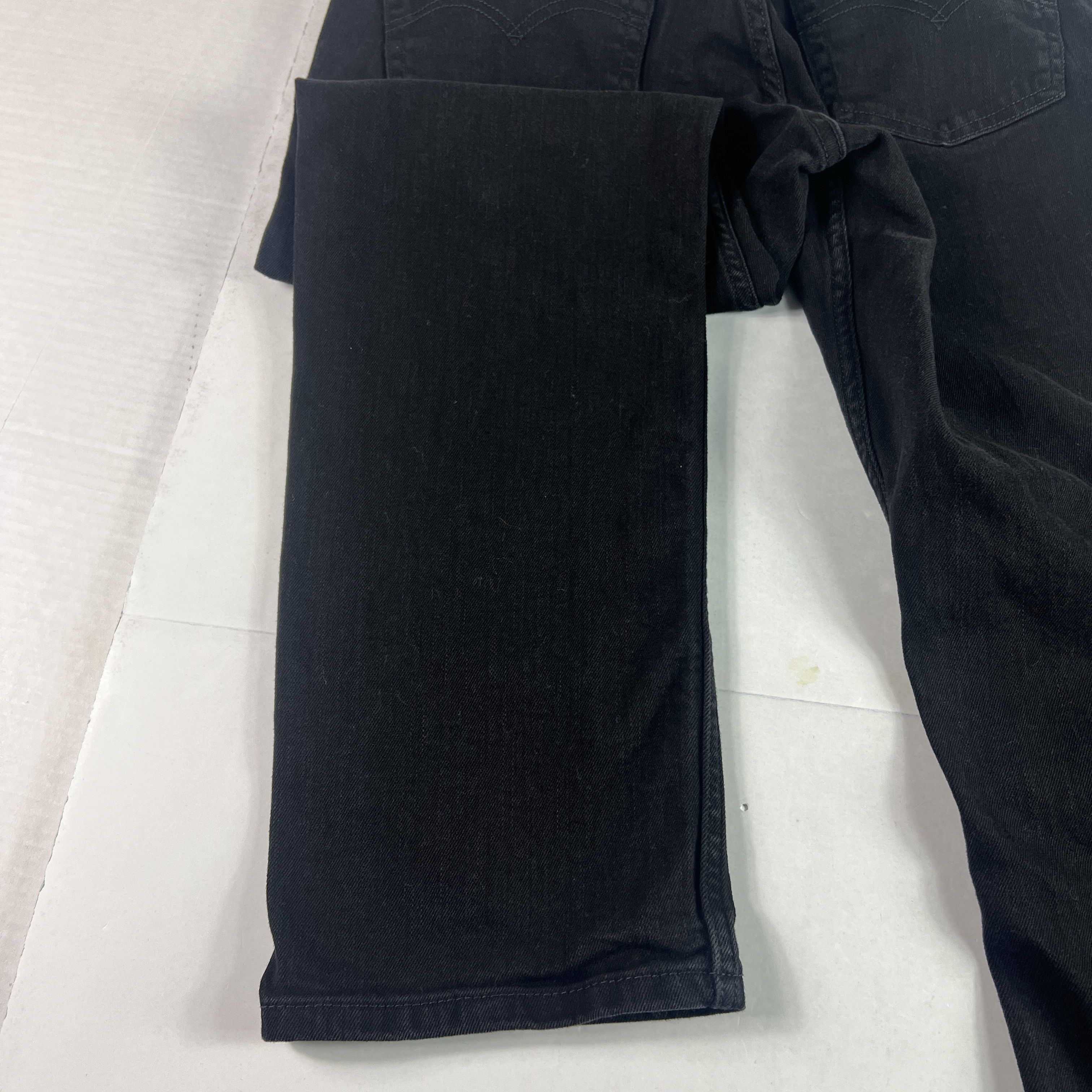 Levi's Levi's Jeans 559 Relaxed Straight Black Faded Stretch Denim Size US 33 - 17 Thumbnail