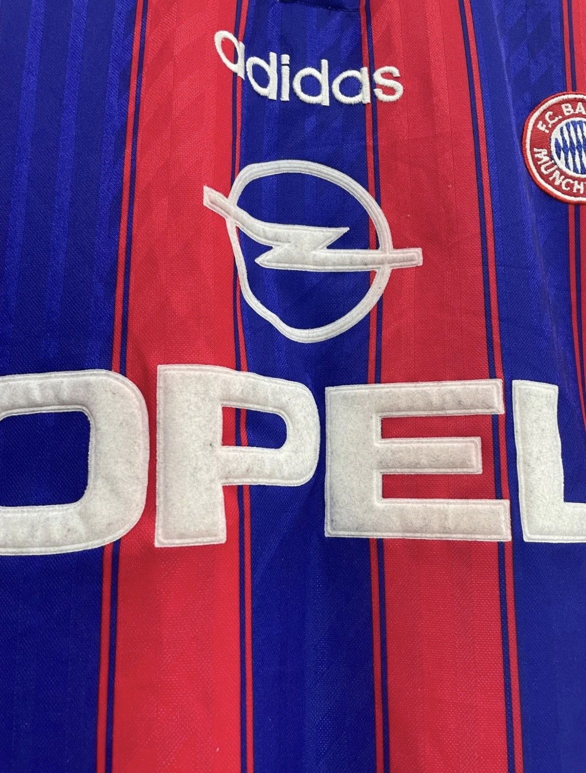 Adidas Bayern Munich 1995/1997 Home Football Shirt Jersey Adidas Size US XL / EU 56 / 4 - 4 Thumbnail
