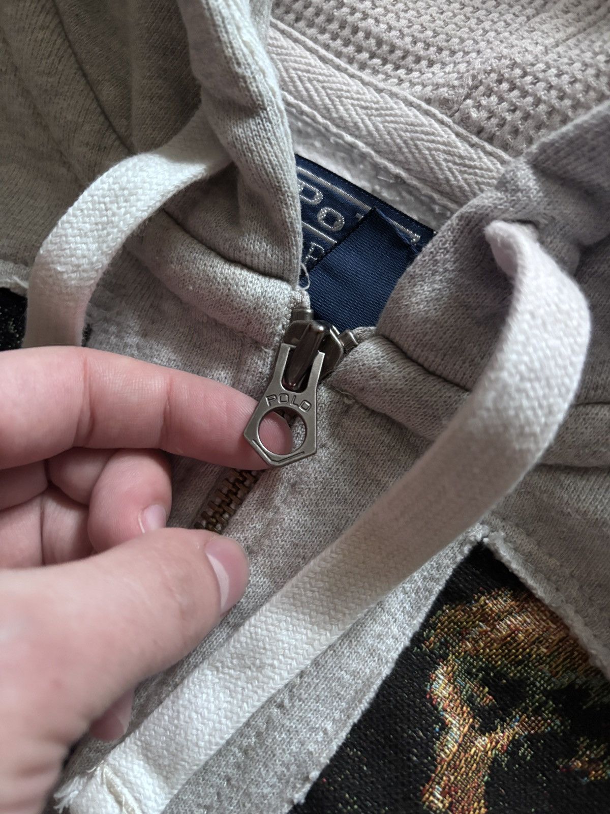 Polo Ralph Lauren Ralph Lauren Vintage Junya Watanabe style Reworked zip hoodi Size US M / EU 48-50 / 2 - 6 Thumbnail