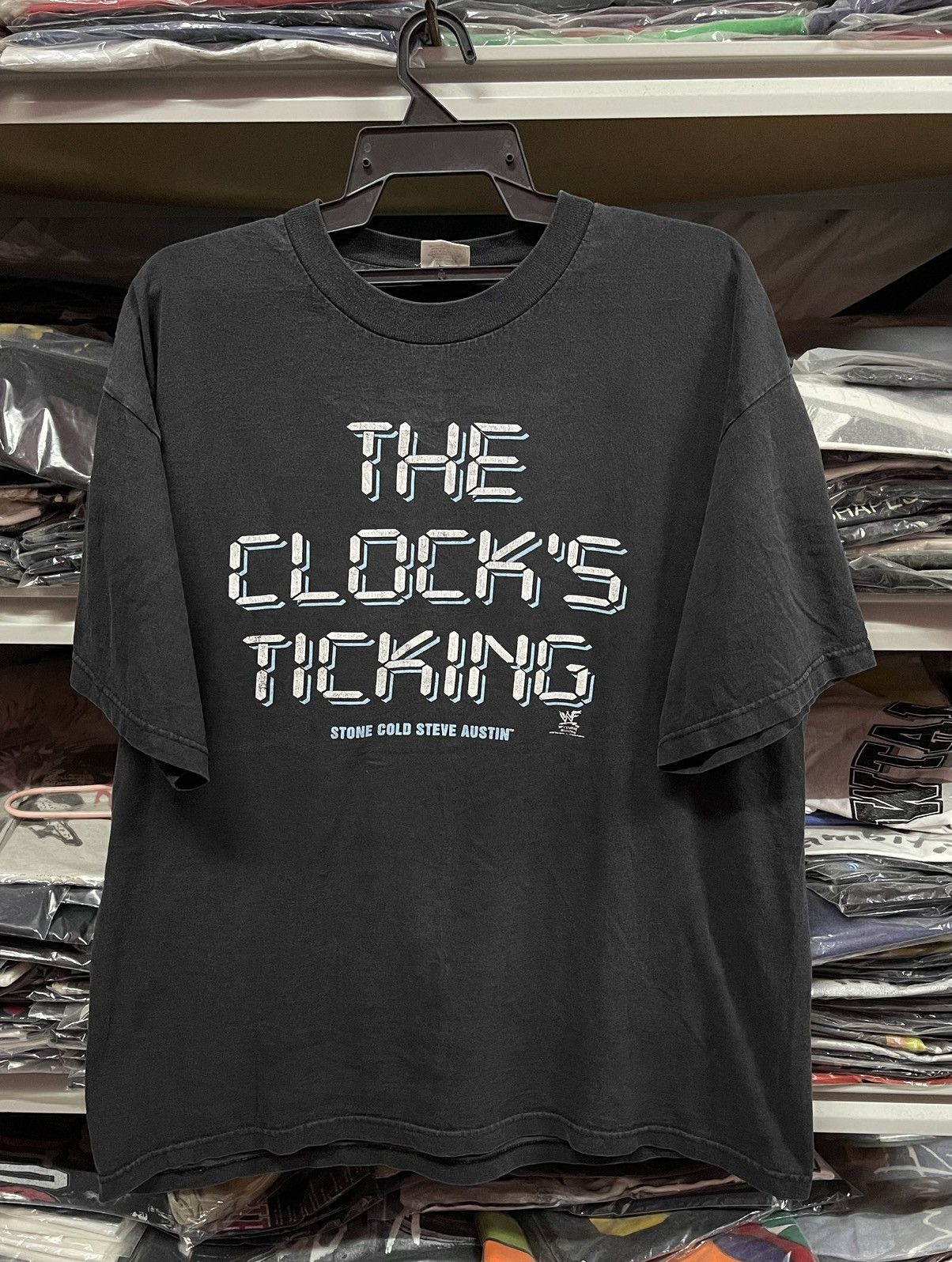 Vintage Vintage Stone Cold Steve Austin x The Clock's Ticking🔥🔥🔥 Size US XL / EU 56 / 4 - 1 Thumbnail
