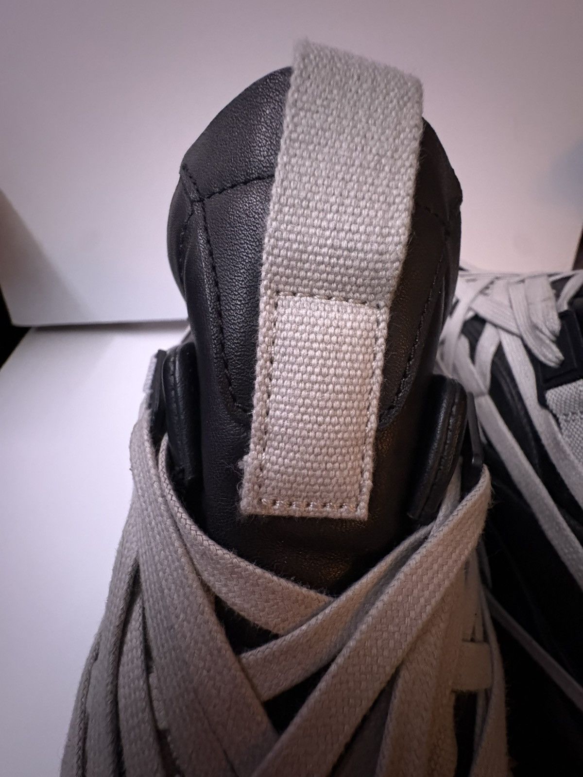 Moncler × Rick Owens Moncler × Rick Owens Trailgrip Megalace – Black Size US 13 / EU 46 - 13 Thumbnail