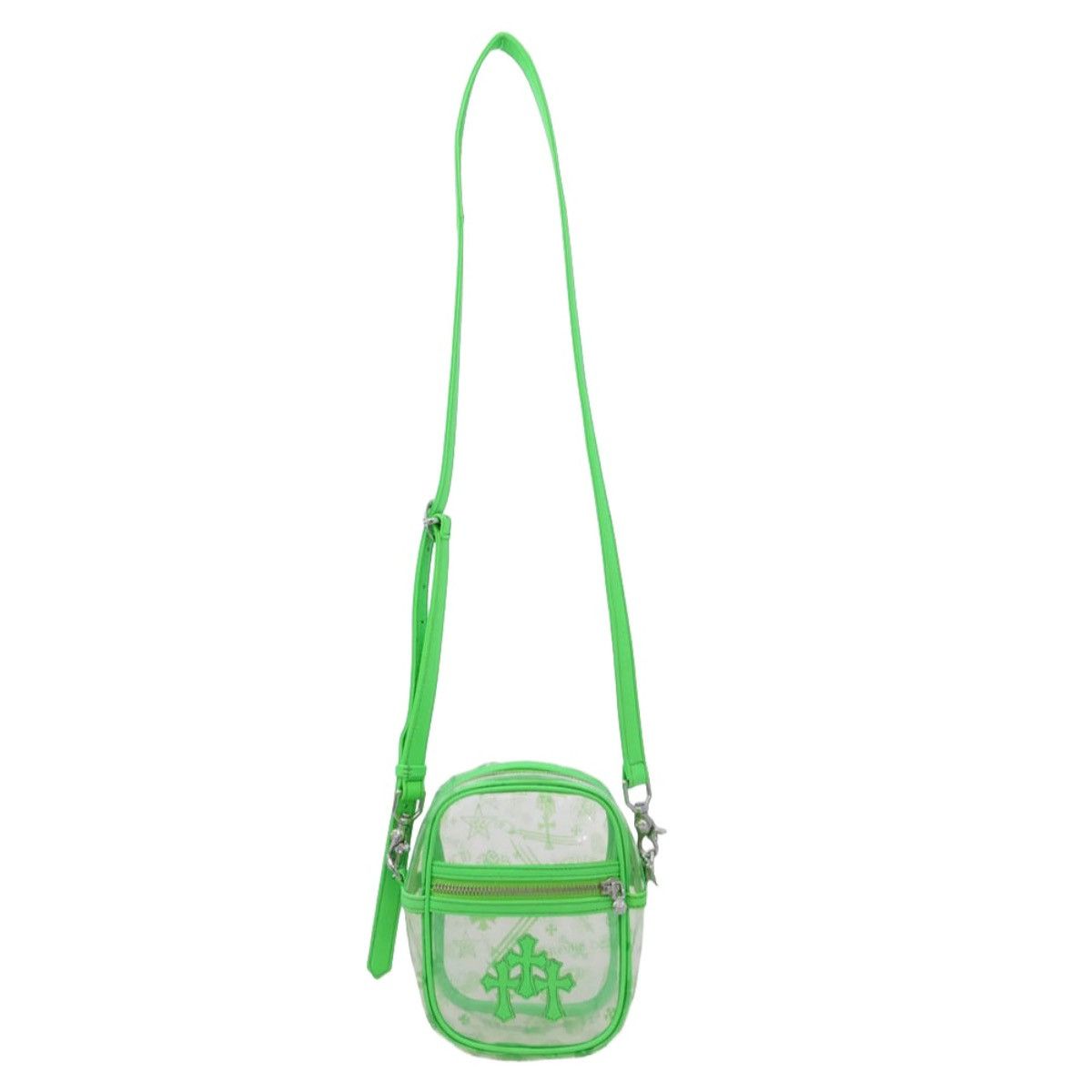 Chrome Hearts Chrome Hearts Taka Mini VINYL Bag Cross Patch PVC Pink Size ONE SIZE - 2 Thumbnail