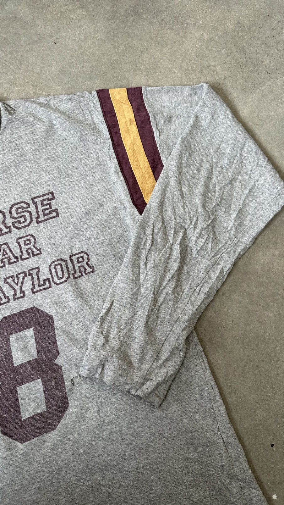 Converse VINTAGE CONVERSE ALL STAR CHUCK TAYLOR RAGLAN DISTRESSED Size US M / EU 48-50 / 2 - 3 Thumbnail