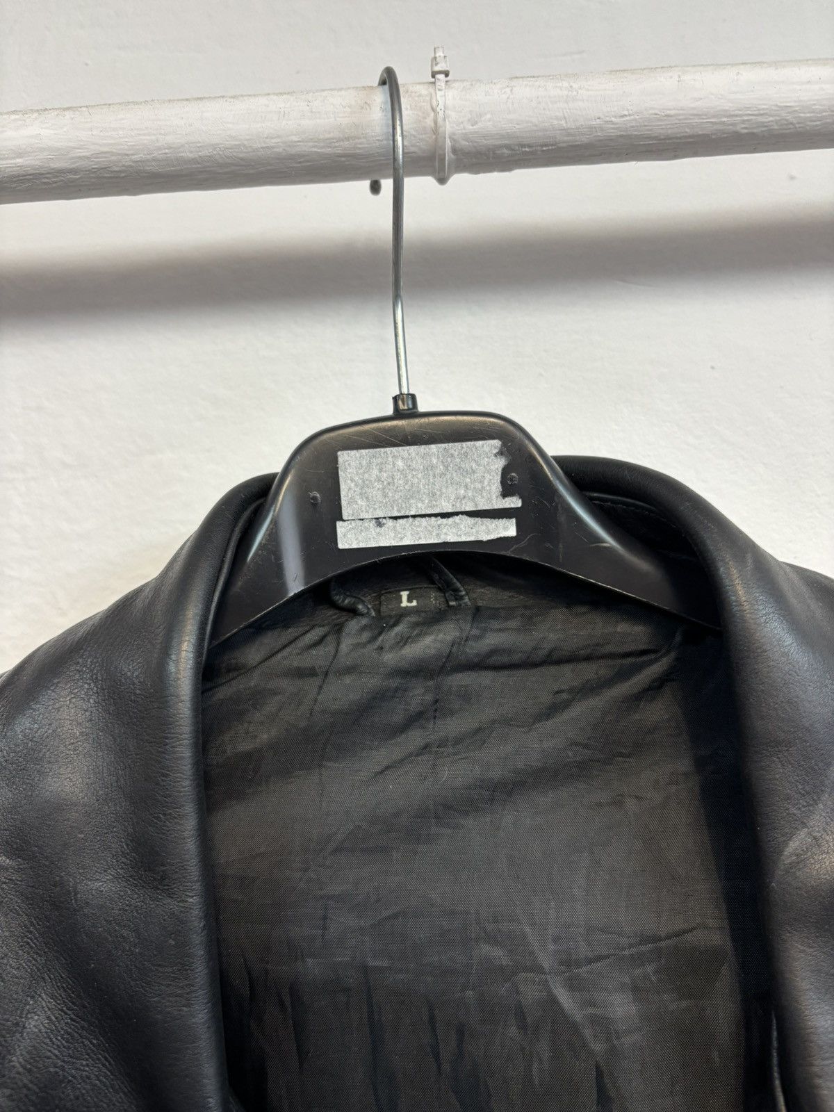 Genuine Leather × Vintage Vintage Ramones Jacket Leather Genuine Rock Metal Punk Rare Size US L / EU 52-54 / 3 - 11 Thumbnail