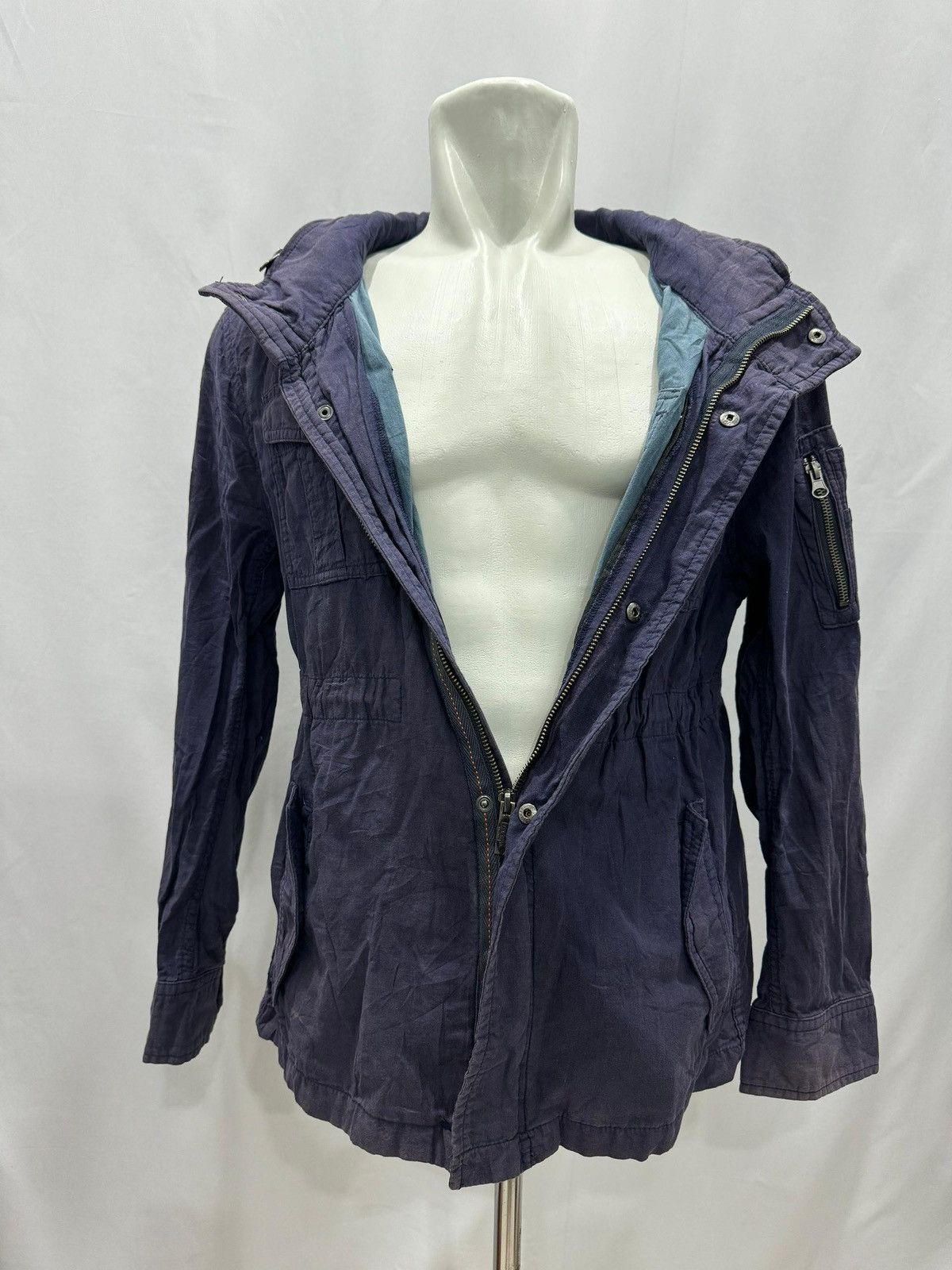 LEE COOPER DENIM OUTFIT HOODIE JACKET