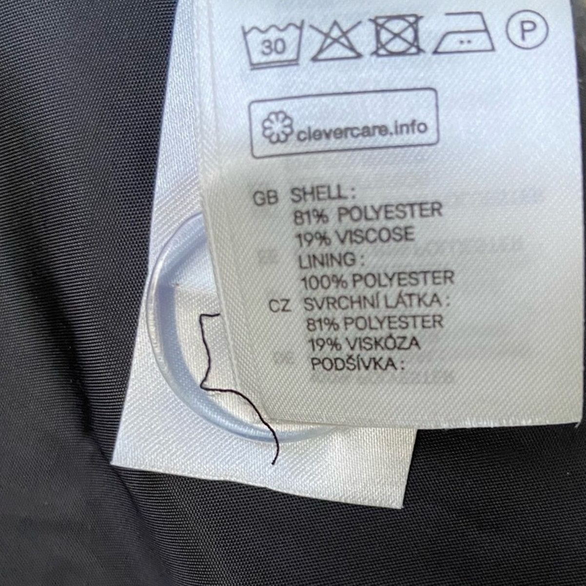 H&M H & M Womens Size 12 Double Breasted Polyester Pea Coat Size XL / US 12-14 / IT 48-50 - 5 Thumbnail
