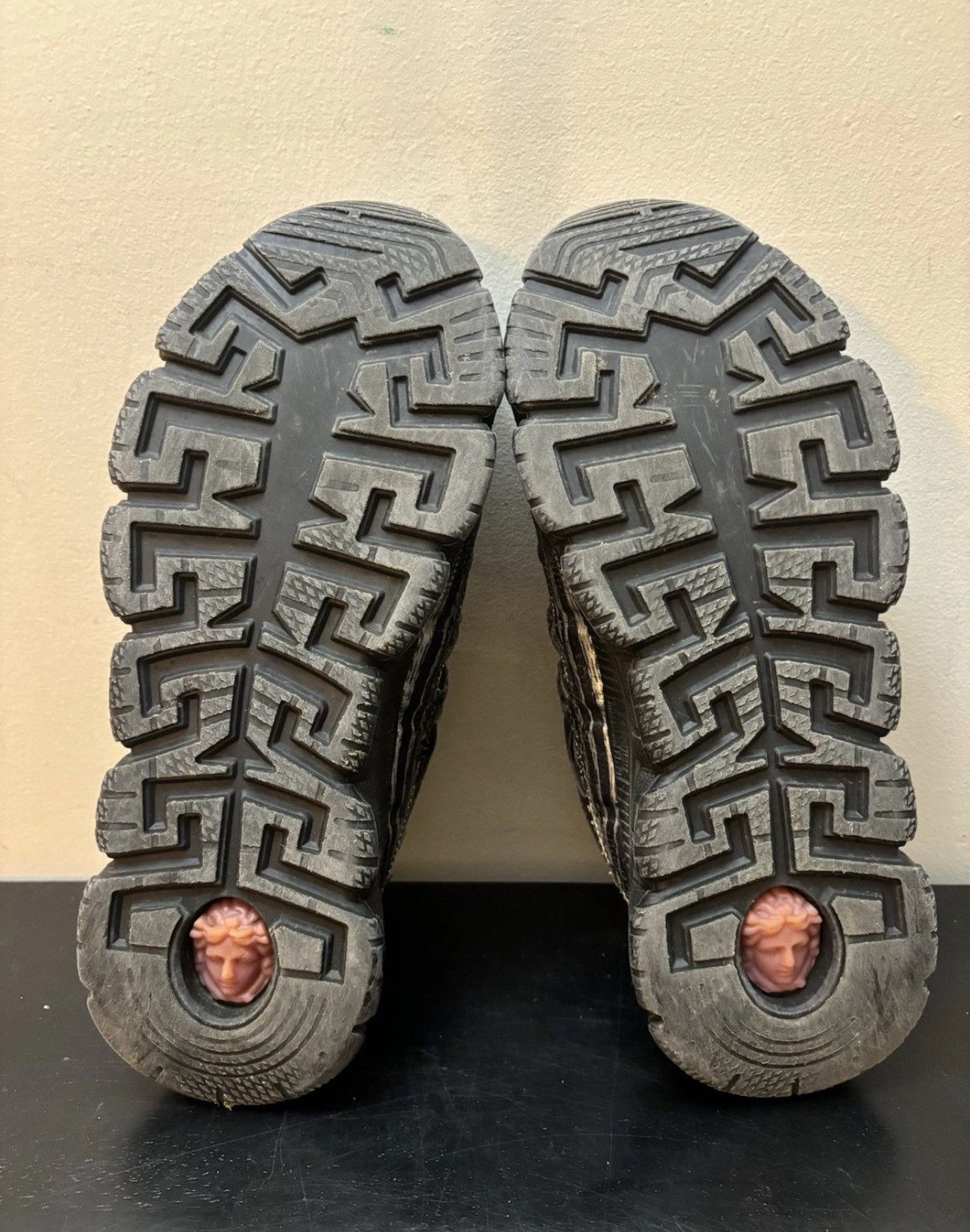 Versace Versace Trigreca Black Silver Size US 9 / EU 42 - 6 Thumbnail